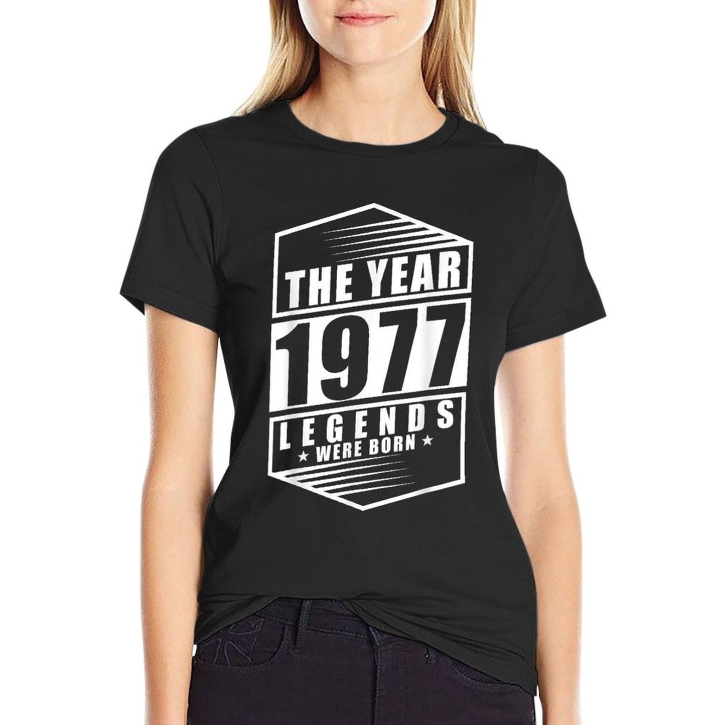 The Year 1977 Legends Were Born 40th Birthday Quick-drying T-Shirt