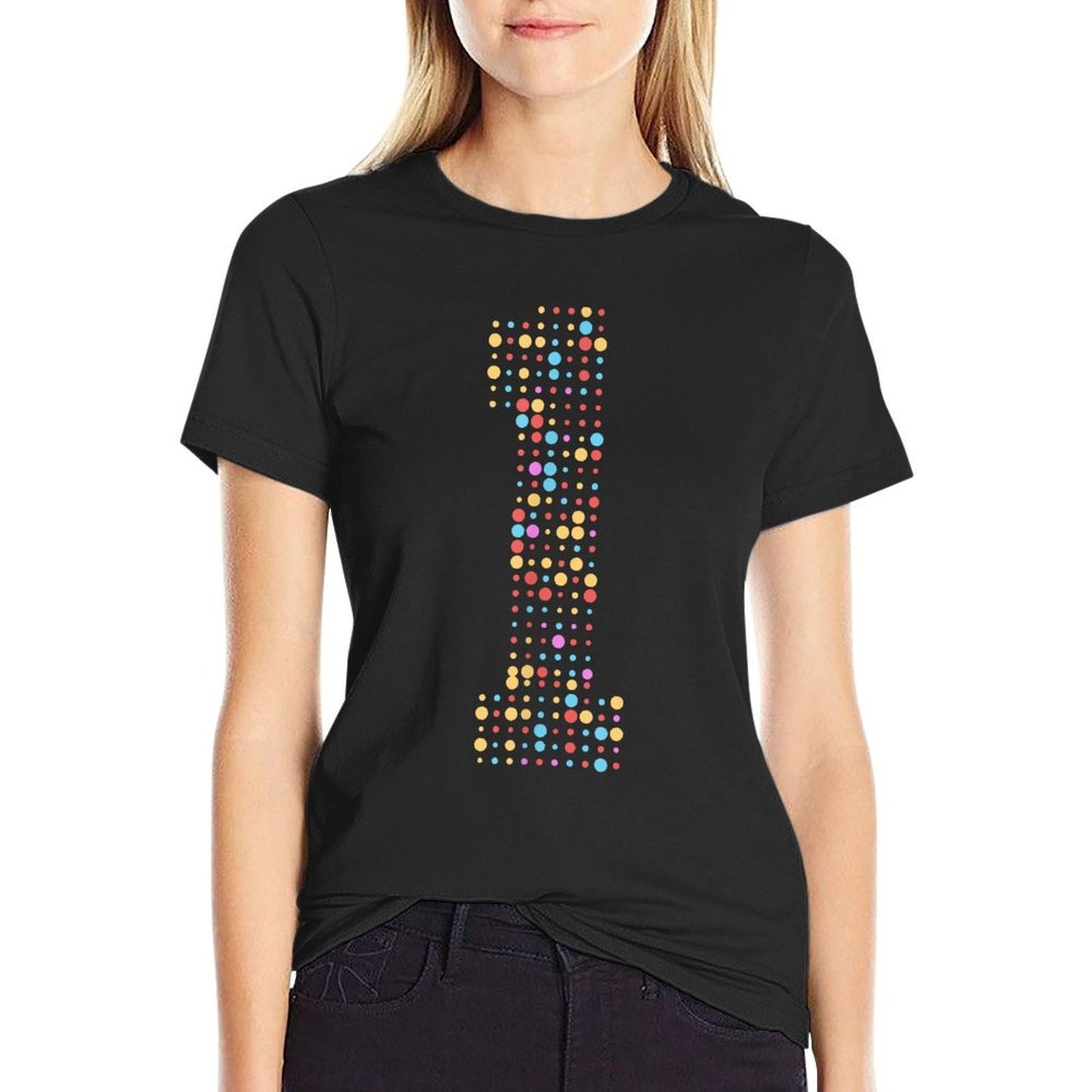 Toddler 1st Birthday Boys Kids Polka Dot Themed 1 Year Old Graphic-printed T-Shirt