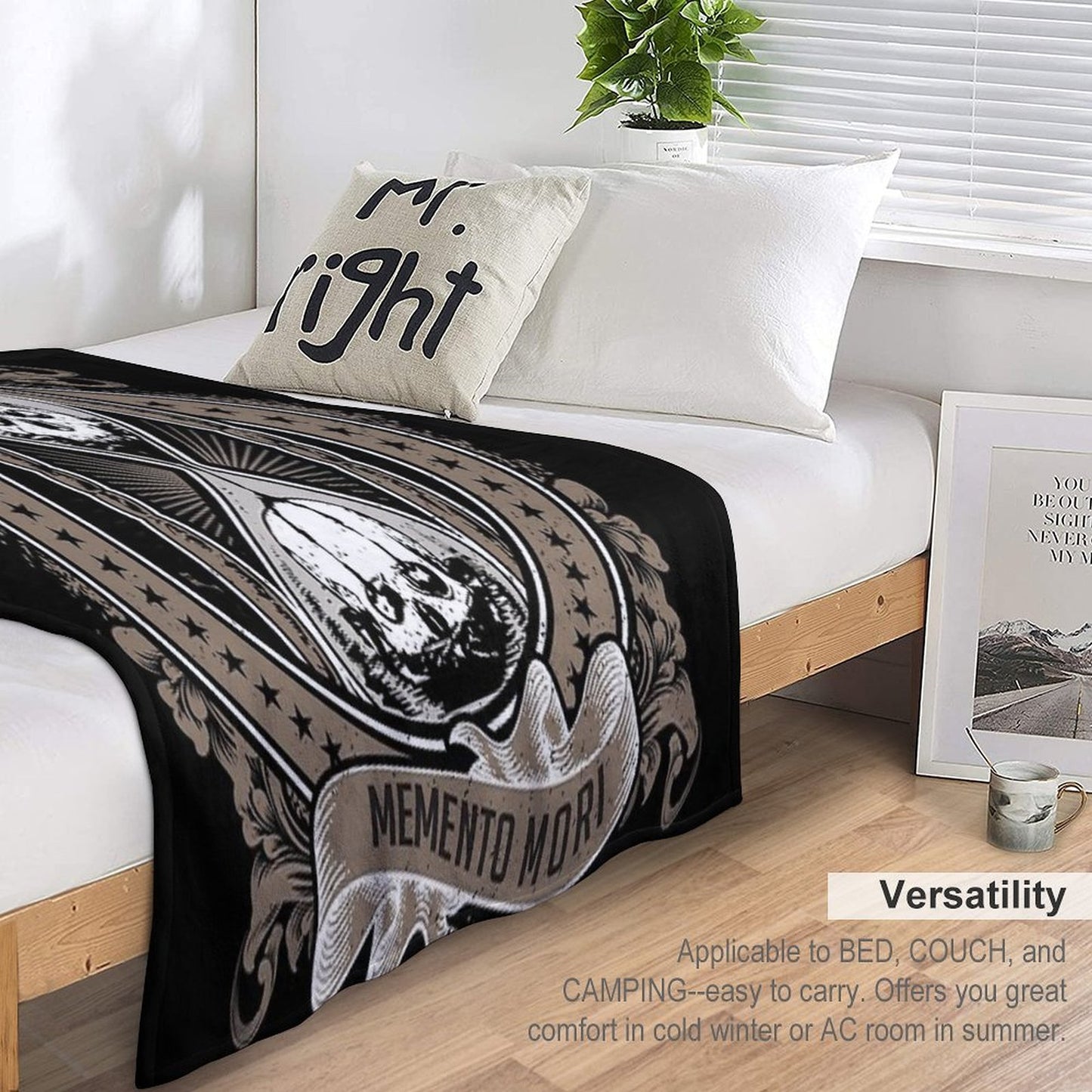 Unus Annus Logo Gift-ready Throw Blanket
