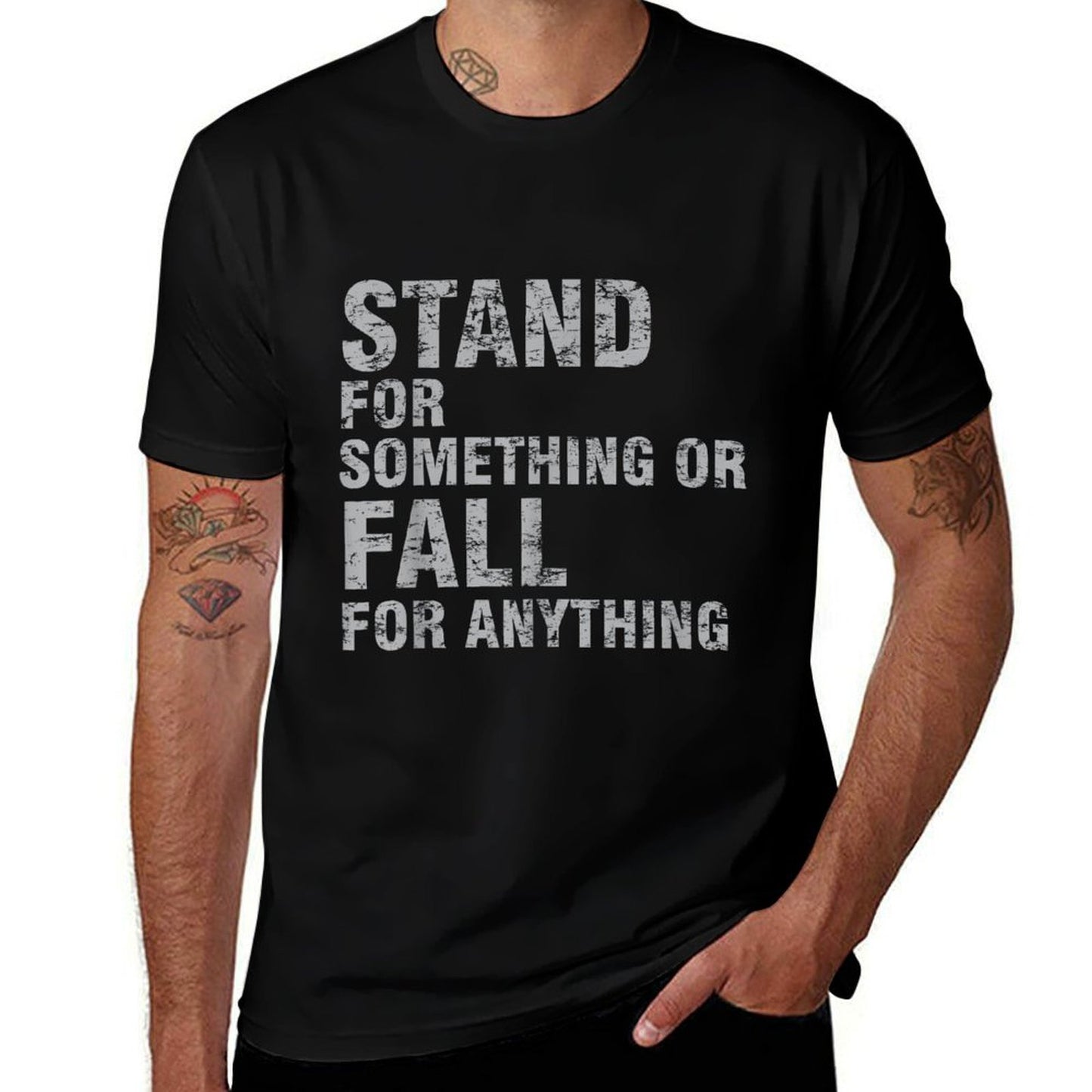 Stand for Something Or Fall for Anything Breathable T-Shirt