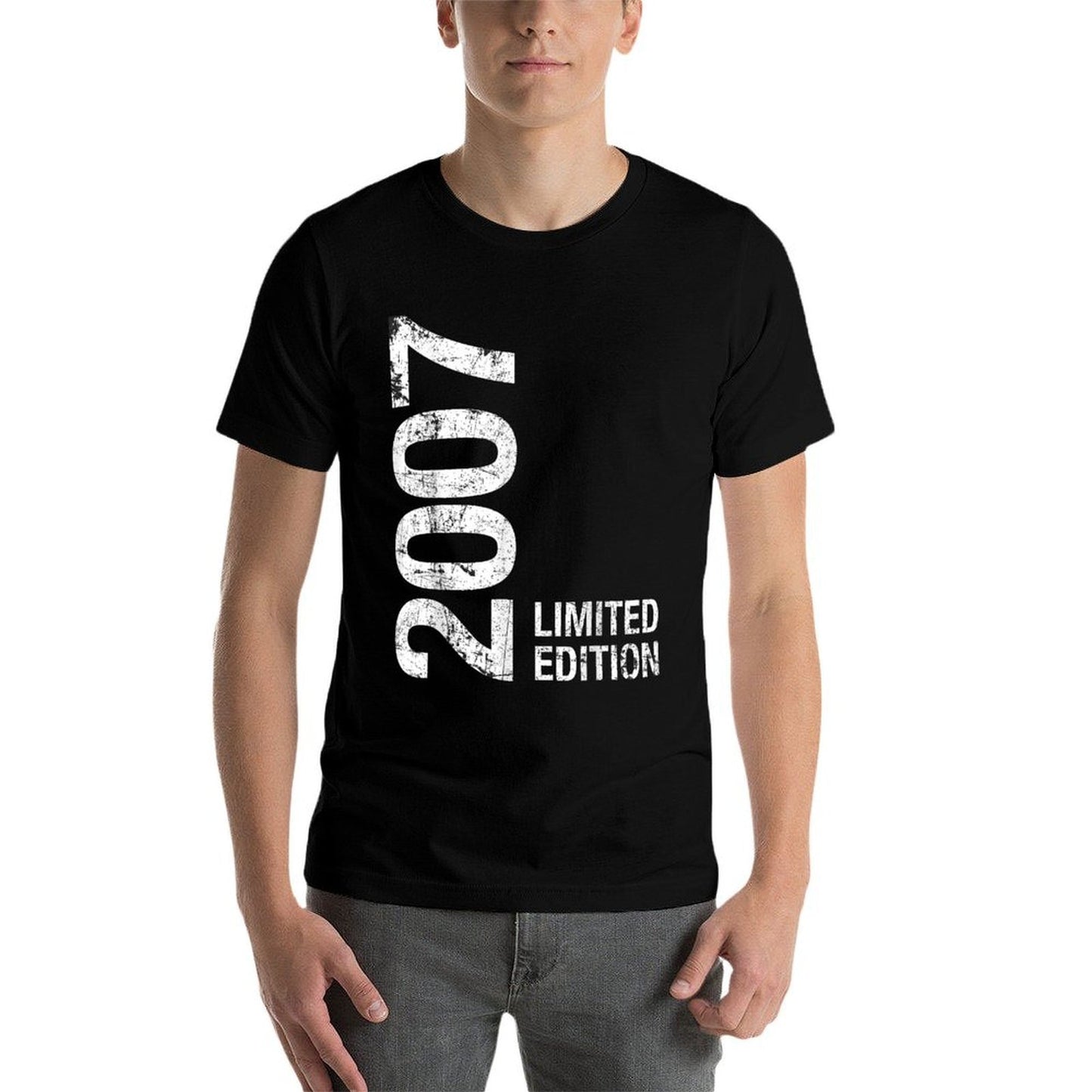 18th Birthday Gifts Men Boy Girl 18 Years Old Vintage 2007 Relaxed-fit T-Shirt