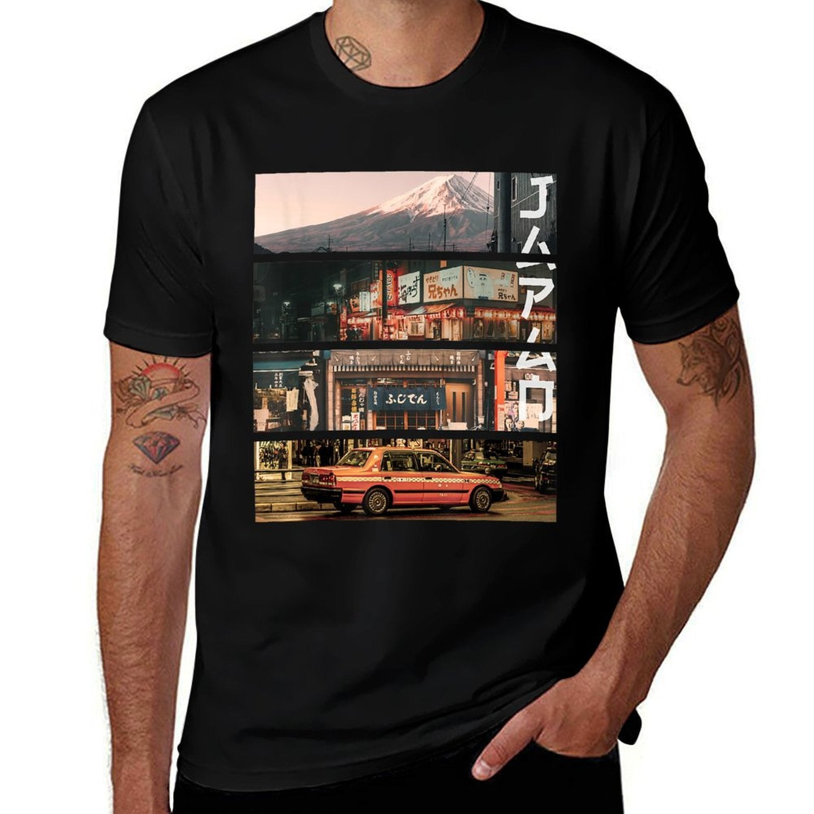 Aesthetic Style Vaporwave Japan 80s 90s Tokyo Osaka Street  Durable T-Shirt
