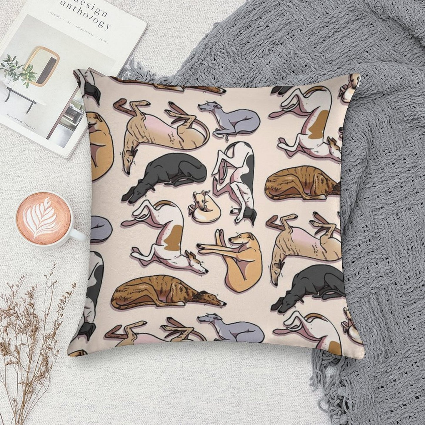 Sleeping Hounds Soft Bedroom Essential Throw Pillow
