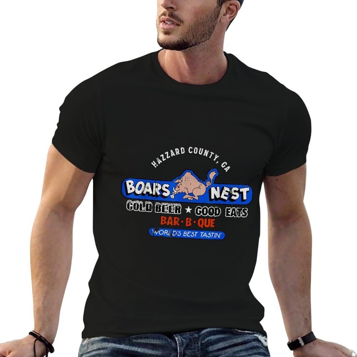 Vintage The Boars Nest Hazard County Quick-drying T-Shirt