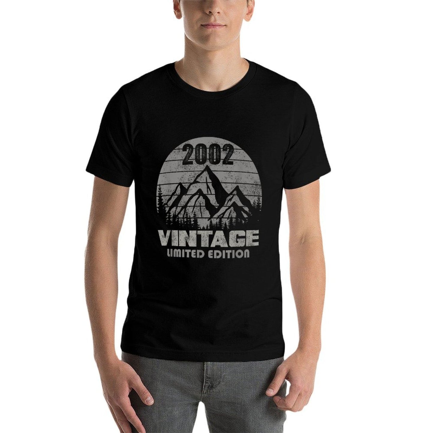 Vintage 2002 Limited Edition 21st Birthday 21 Year Old Relaxed-fit T-Shirt