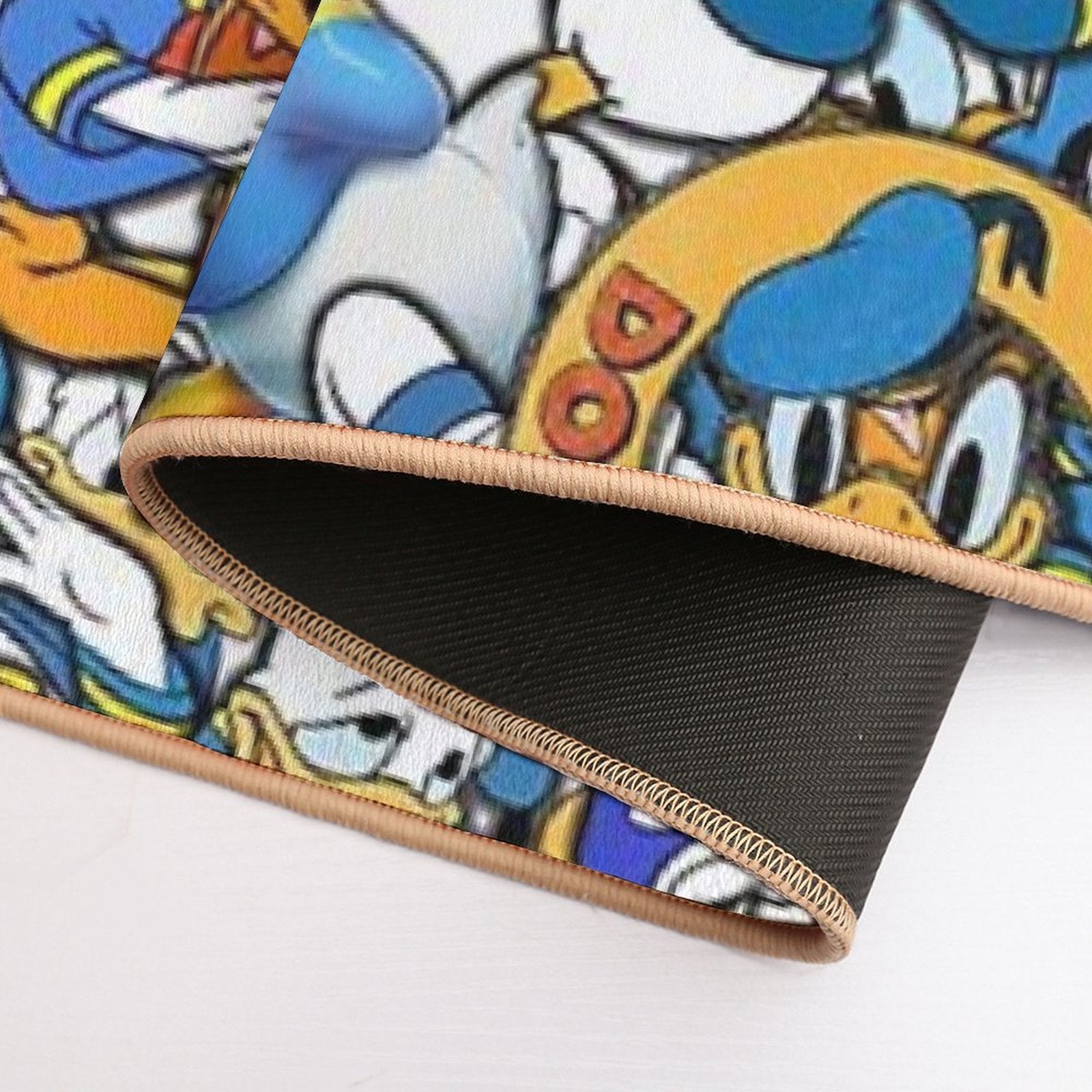 Donald Duck Kids Classic Funny Cartoon Ultimate Super Fine HD Collage  Dirt-Trapping Bath Mat