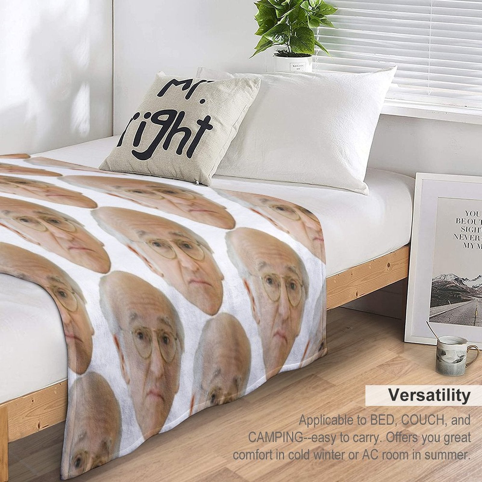 LARRY Comfort Throw Blanket