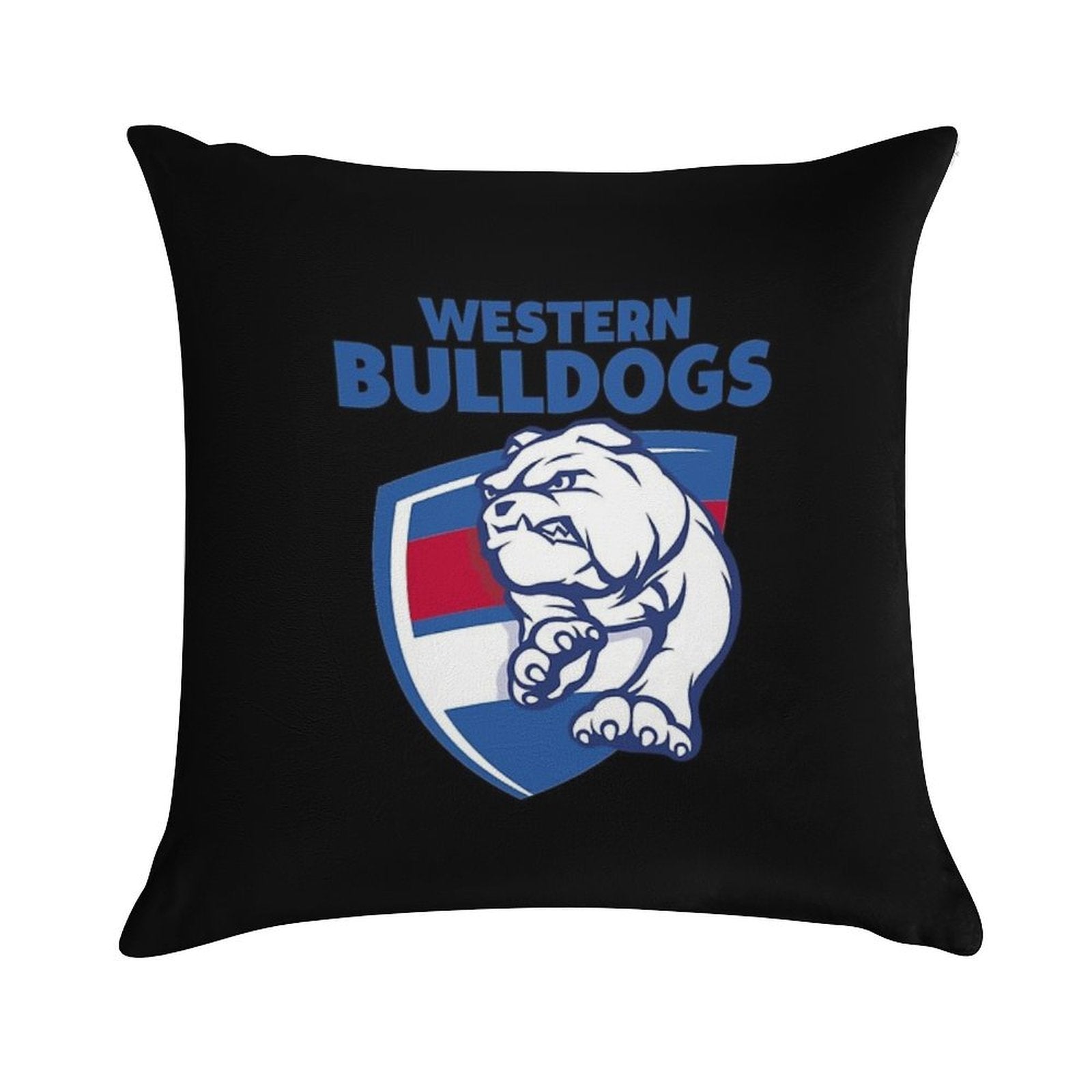 Bulldogs-western Soft Decorative Cover Throw Pillow