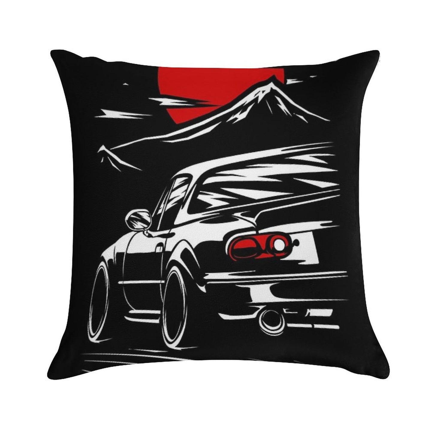 Mazda MX-5 Miata Soft High-Density Material Throw Pillow