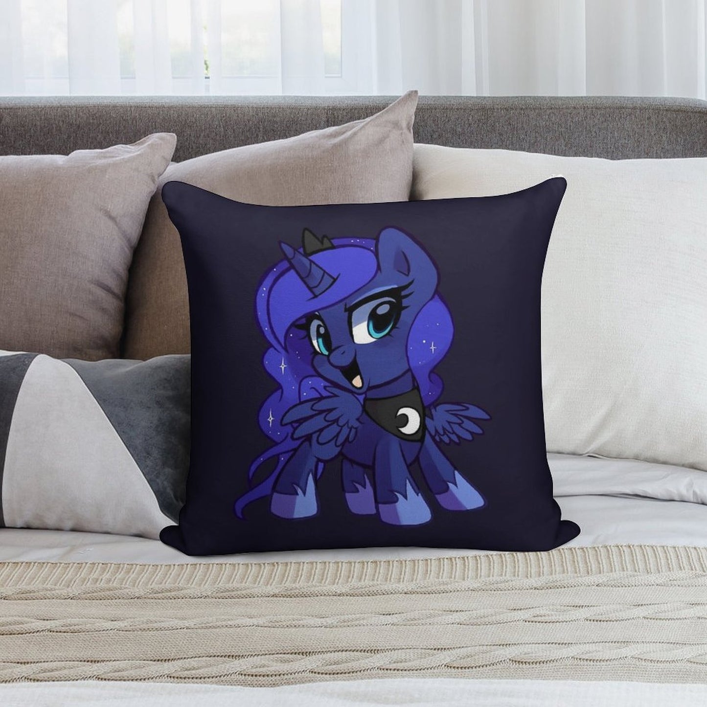 Woona Soft Ultra-Soft Texture Throw Pillow