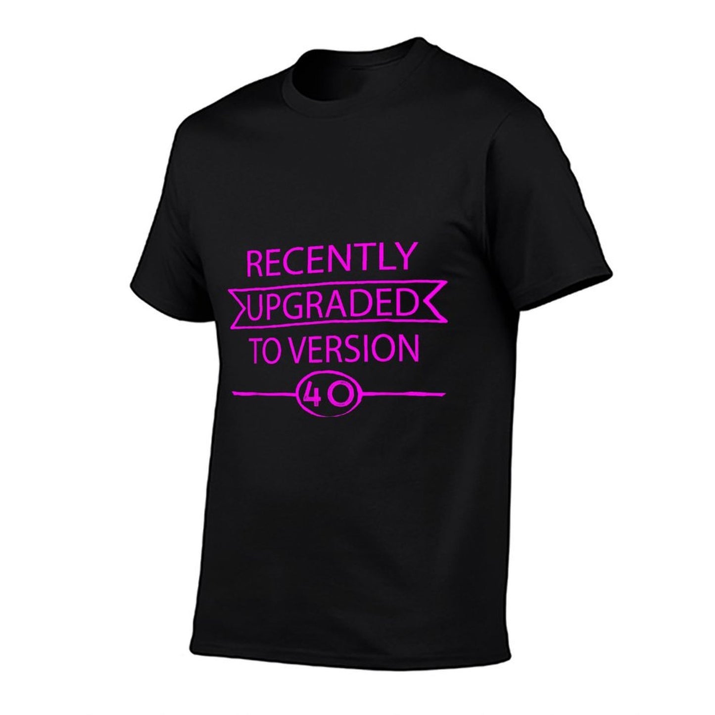 40th Birthday T - Adults Forty Years Old Girly Bday  Polyester Blend T-Shirt