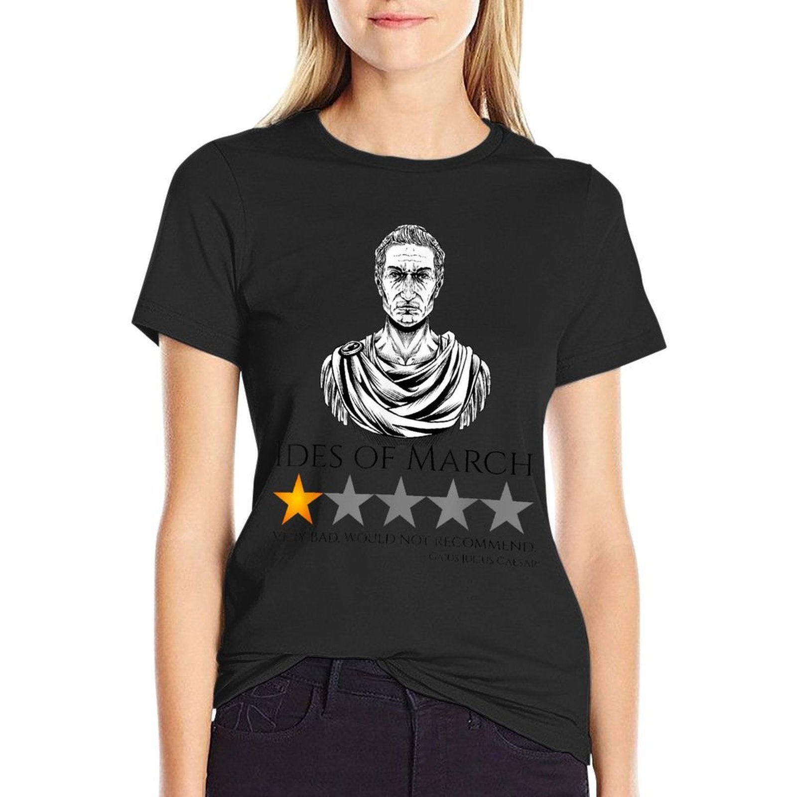 Gaius Julius Caesar - Ides Of March - Ancient Rome Meme  Wrinkle-resistant T-Shirt