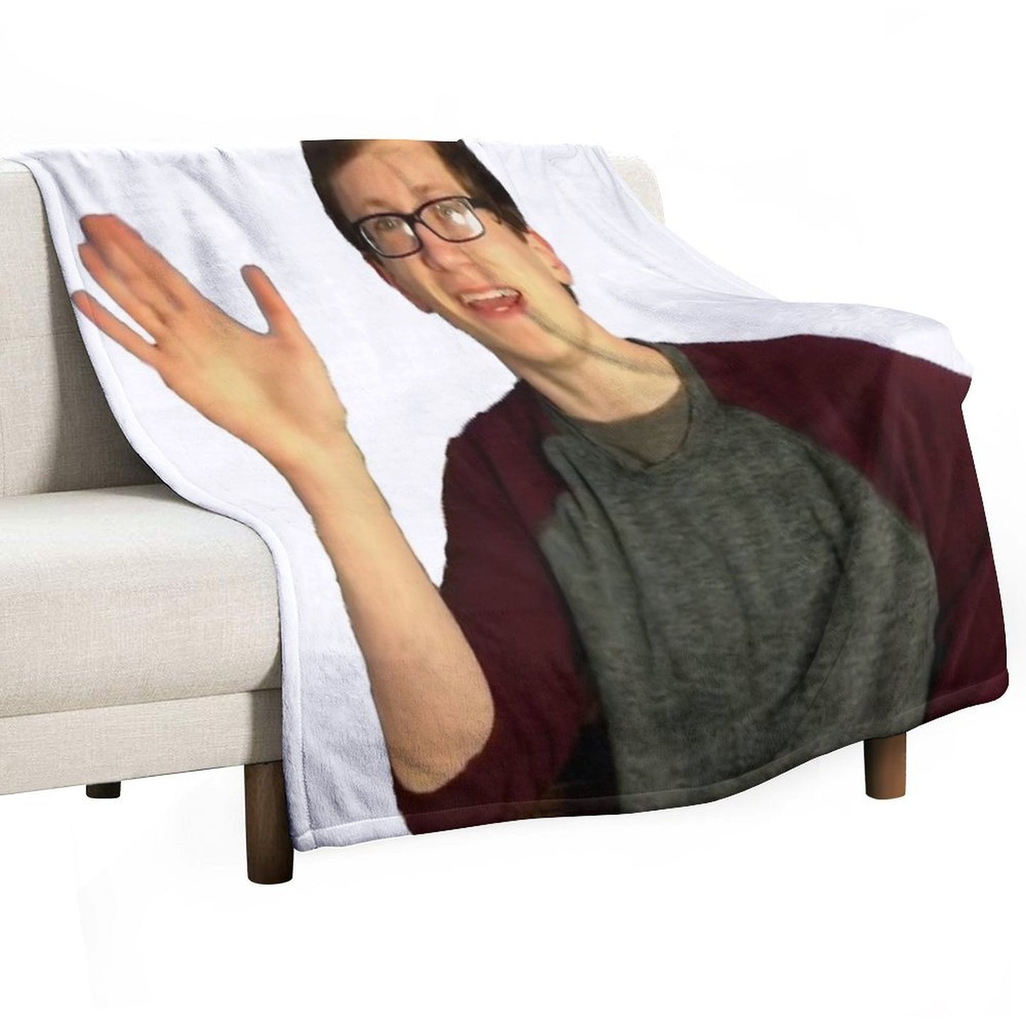 Scott The Woz Comfort Throw Blanket