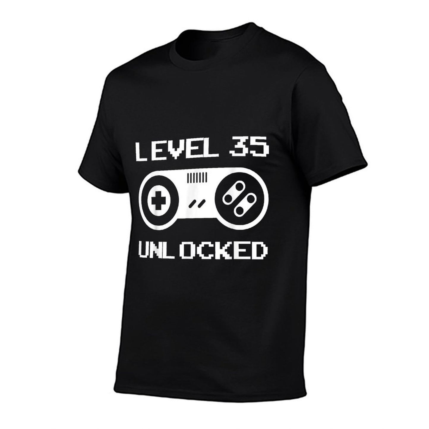 35th Birthday Gifts - Level 35 Unlocked Affordable Price T-Shirt