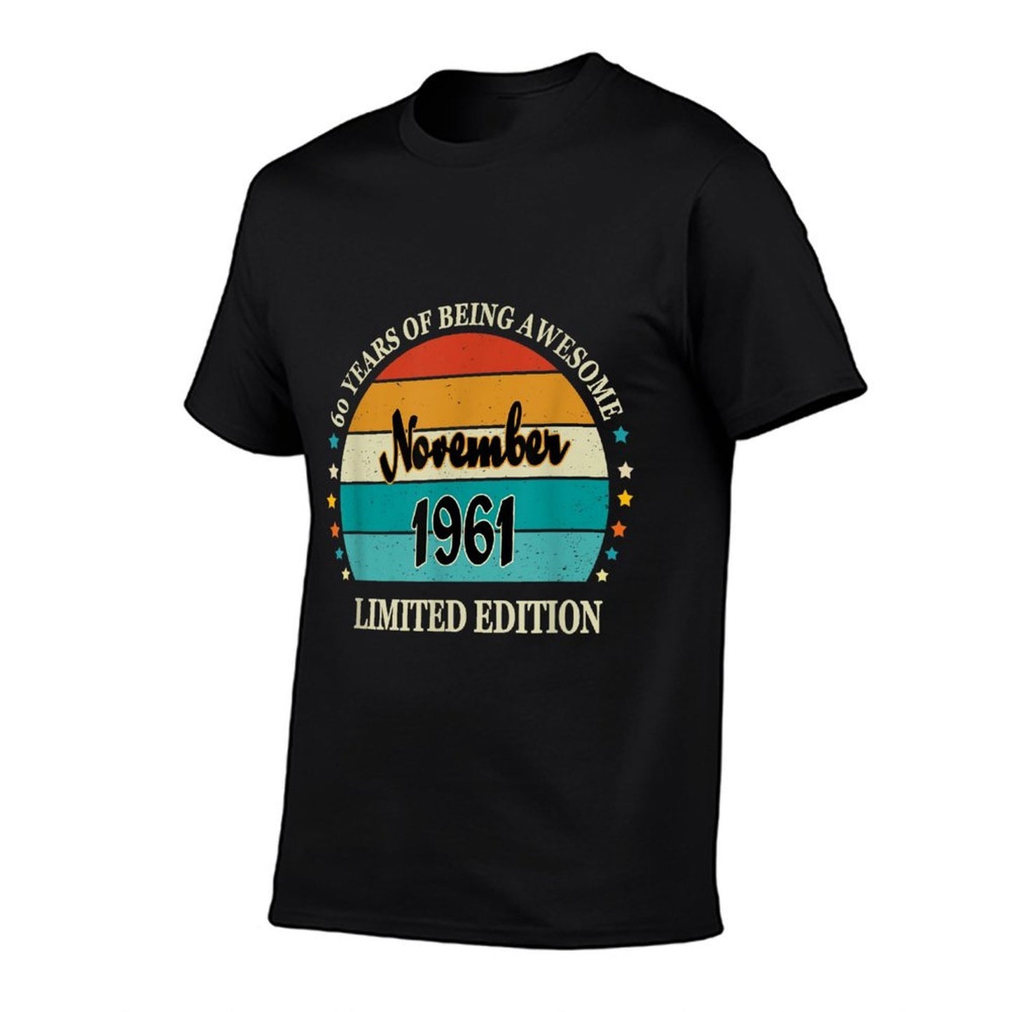 Retro November 1961 60 Years of Being Awesome 60th Birthday  Affordable Price T-Shirt