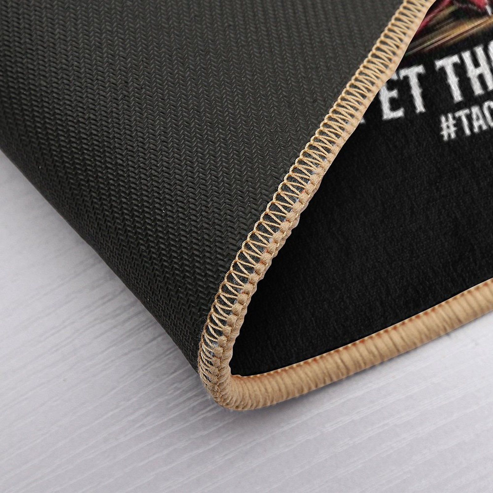 Eat Those Tacos Pet Those Doggos  Stain-Proof Bath Mat