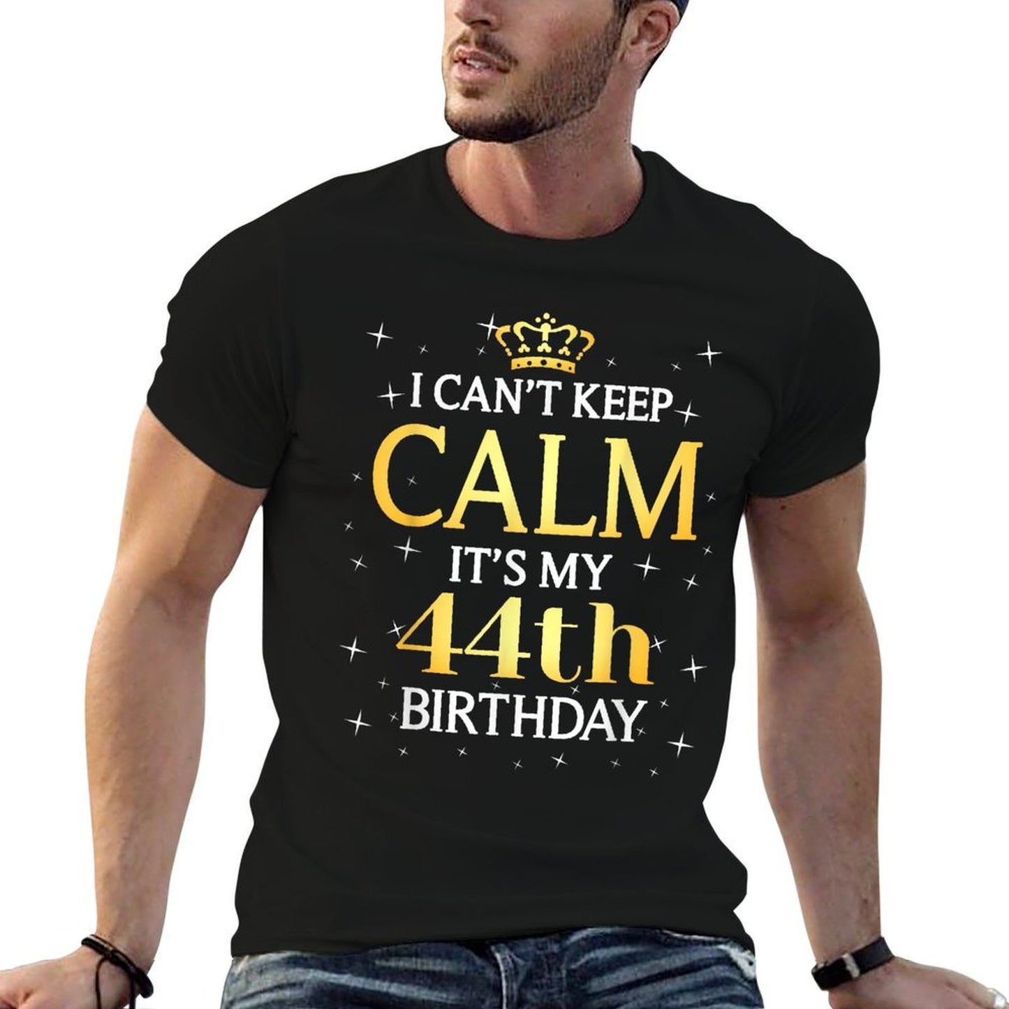 44 Year Old Men Women Birthday Gift It's My 44th Birthday  Tagless Design T-Shirt