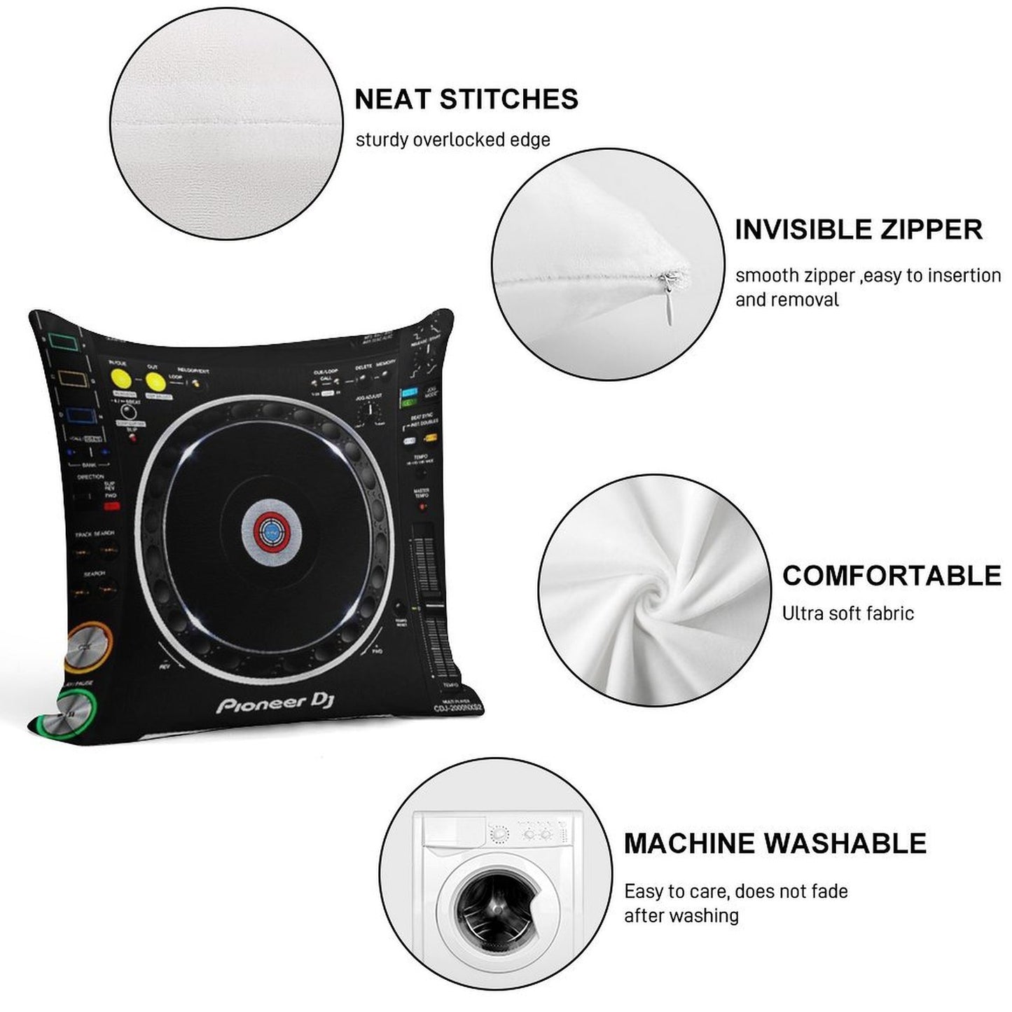 Pioneer Soft Warmth Comfort Throw Pillow