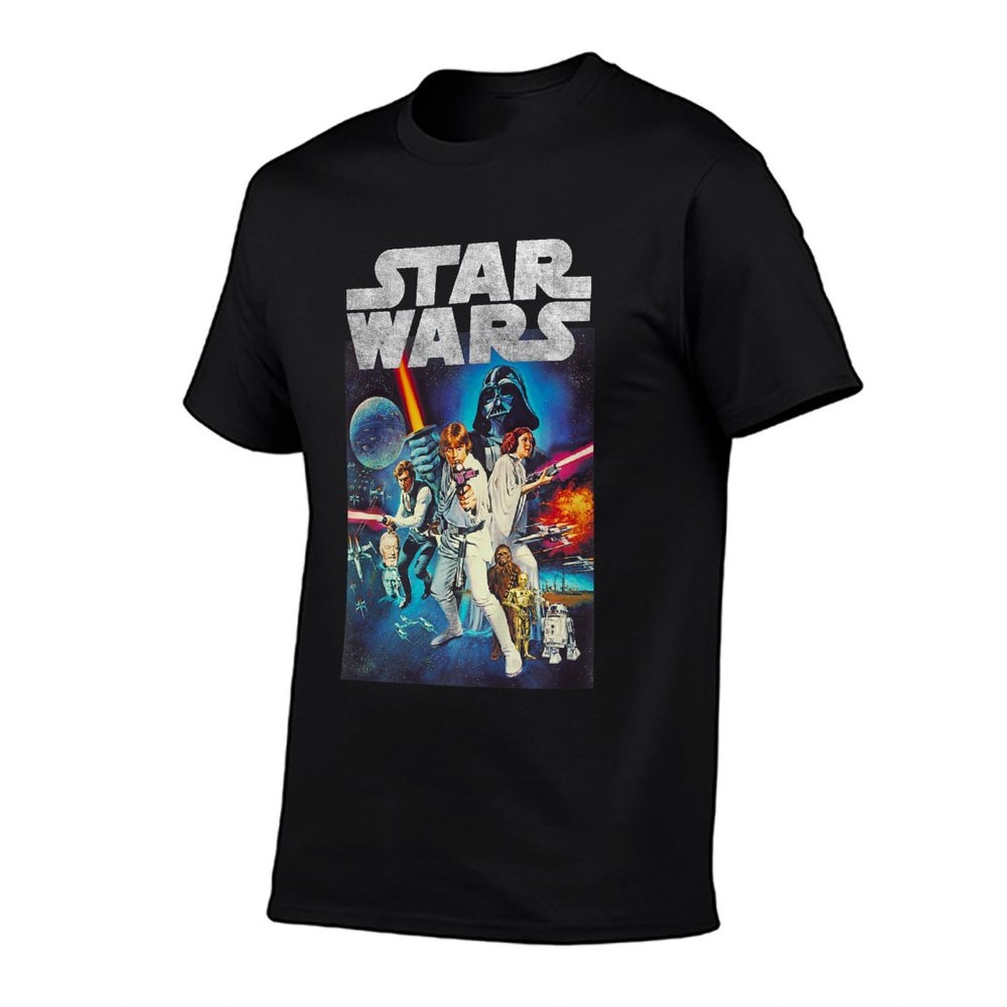 Star Wars A New Hope Vintage Distressed Skywalker Poster Quick-drying T-Shirt