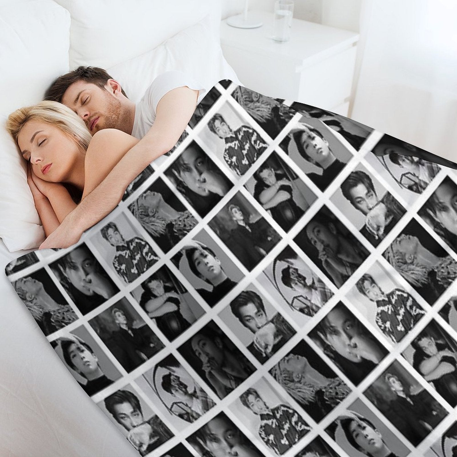 RM Collage Velvety-soft Throw Blanket