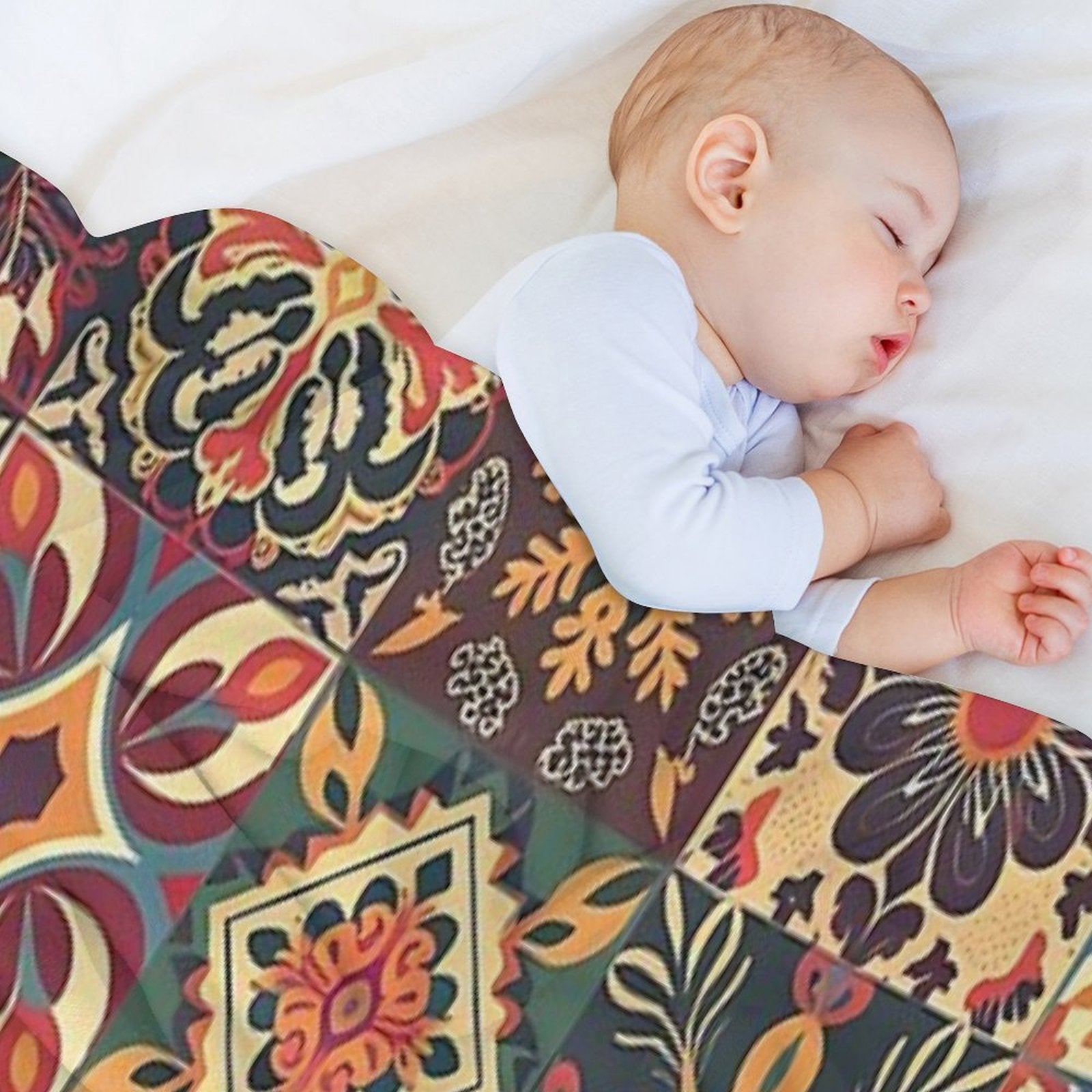 Mosaic of Elegance Versatility Throw Blanket