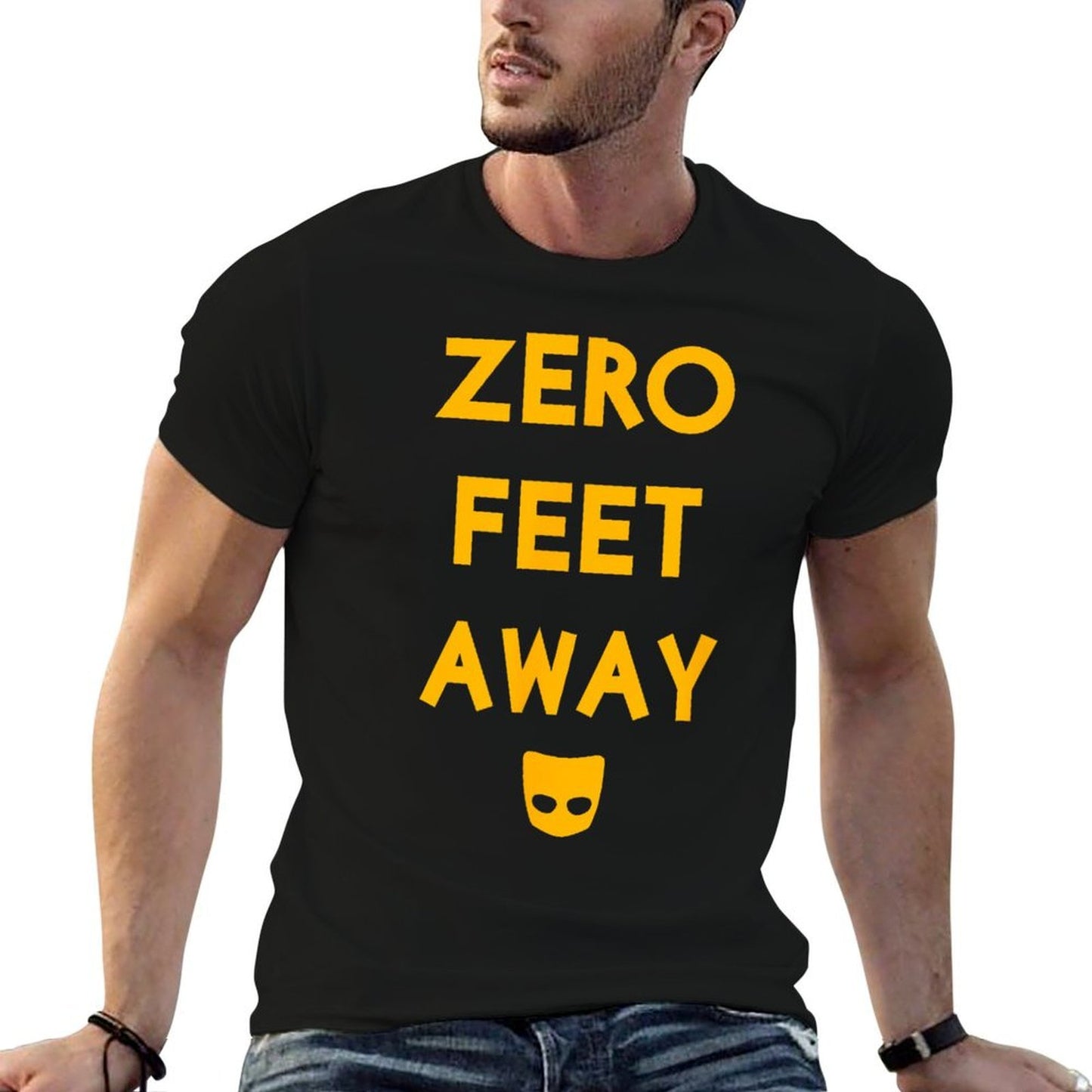 Zero 0 Feet Away Funny Gay Cruising Quick-drying T-Shirt