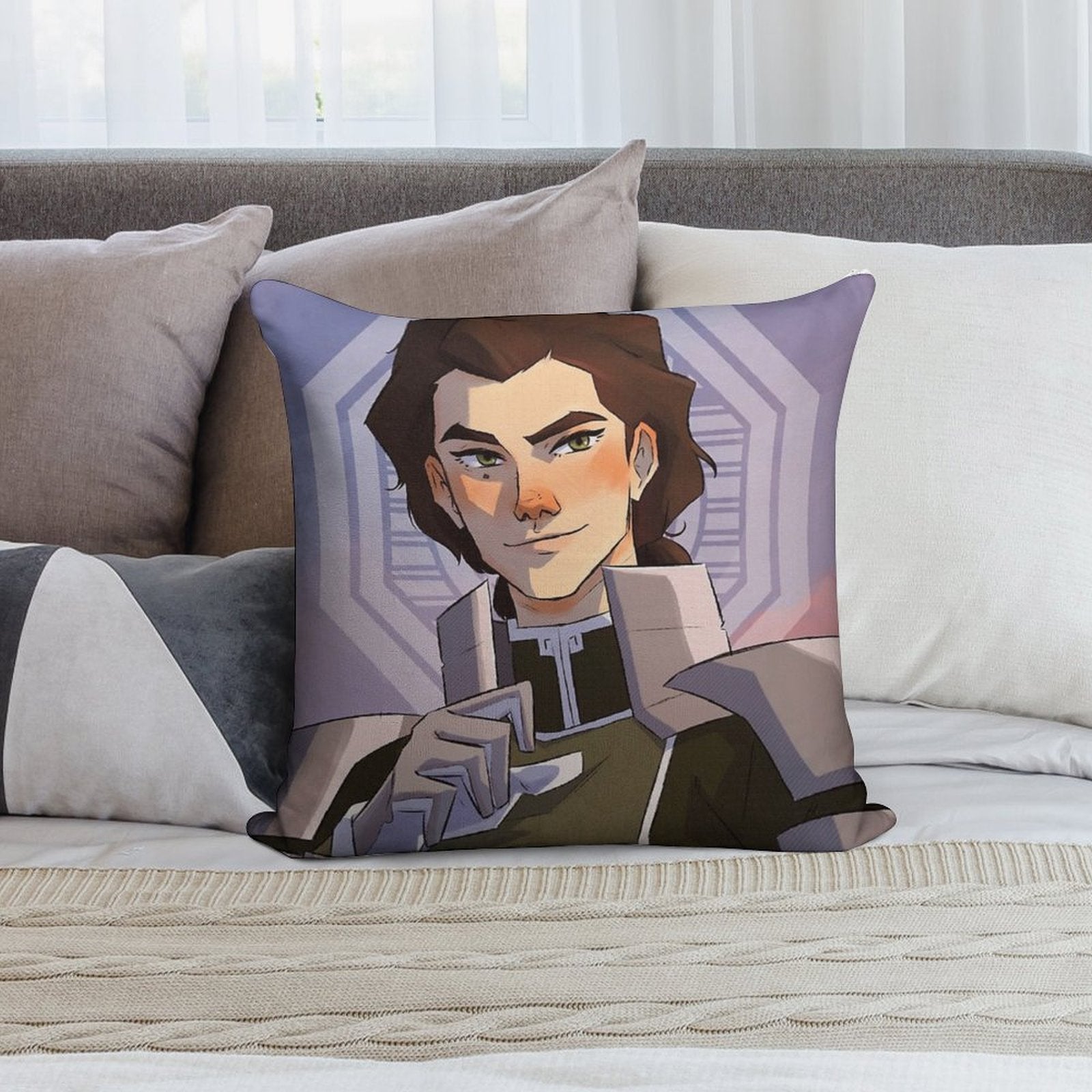 Kuvira Soft Style Accent Throw Pillow