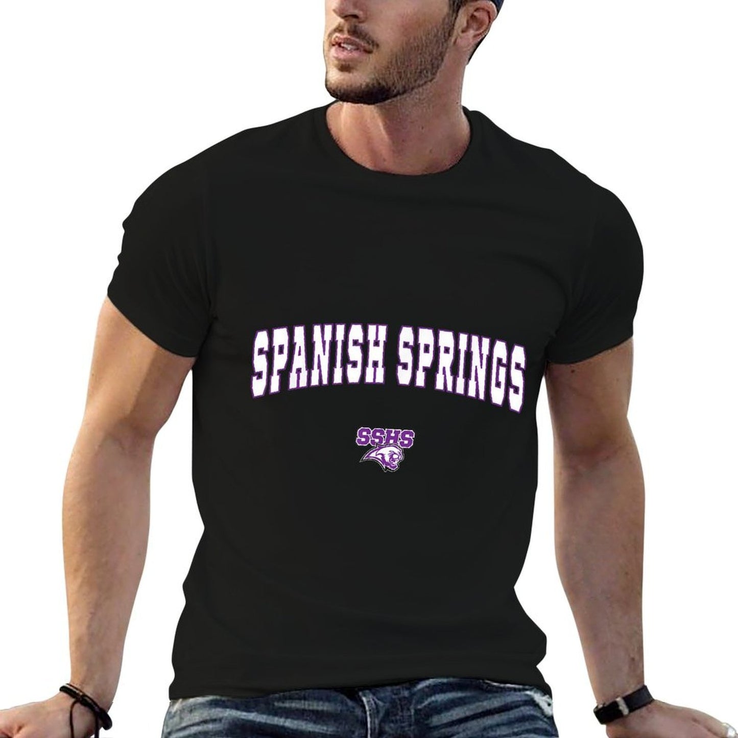 Spanish Springs High School Cougars Durable T-Shirt