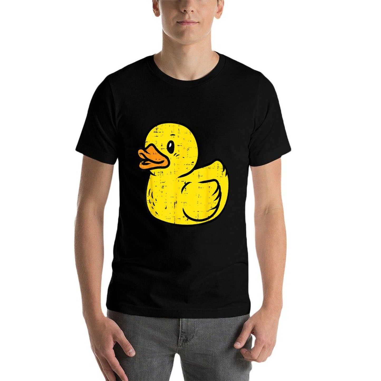 Rubber Duck Vintage Ducky Duckie Boys Girls Kids Women Men Cotton T-Shirt