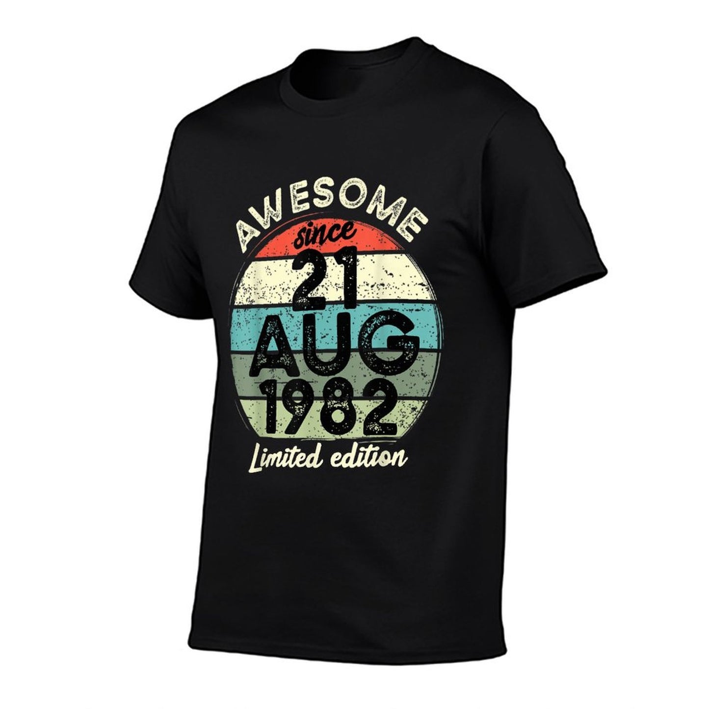 40 Year Old Birthday 21 August 1982 40th Birthday Breathable T-Shirt