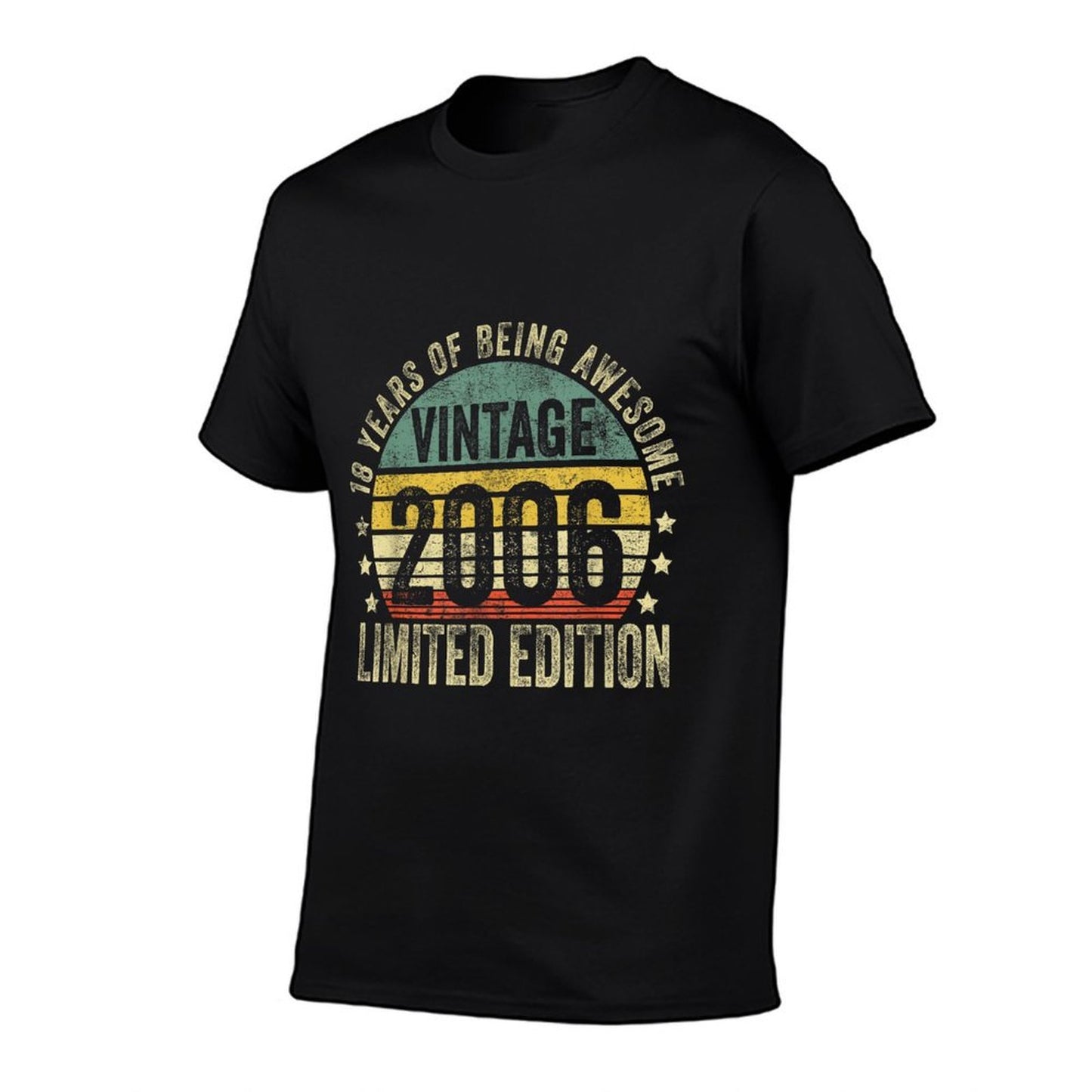 18 Year Old Gifts Vintage 2006 Limited Edition 18th Birthday Durable T-Shirt