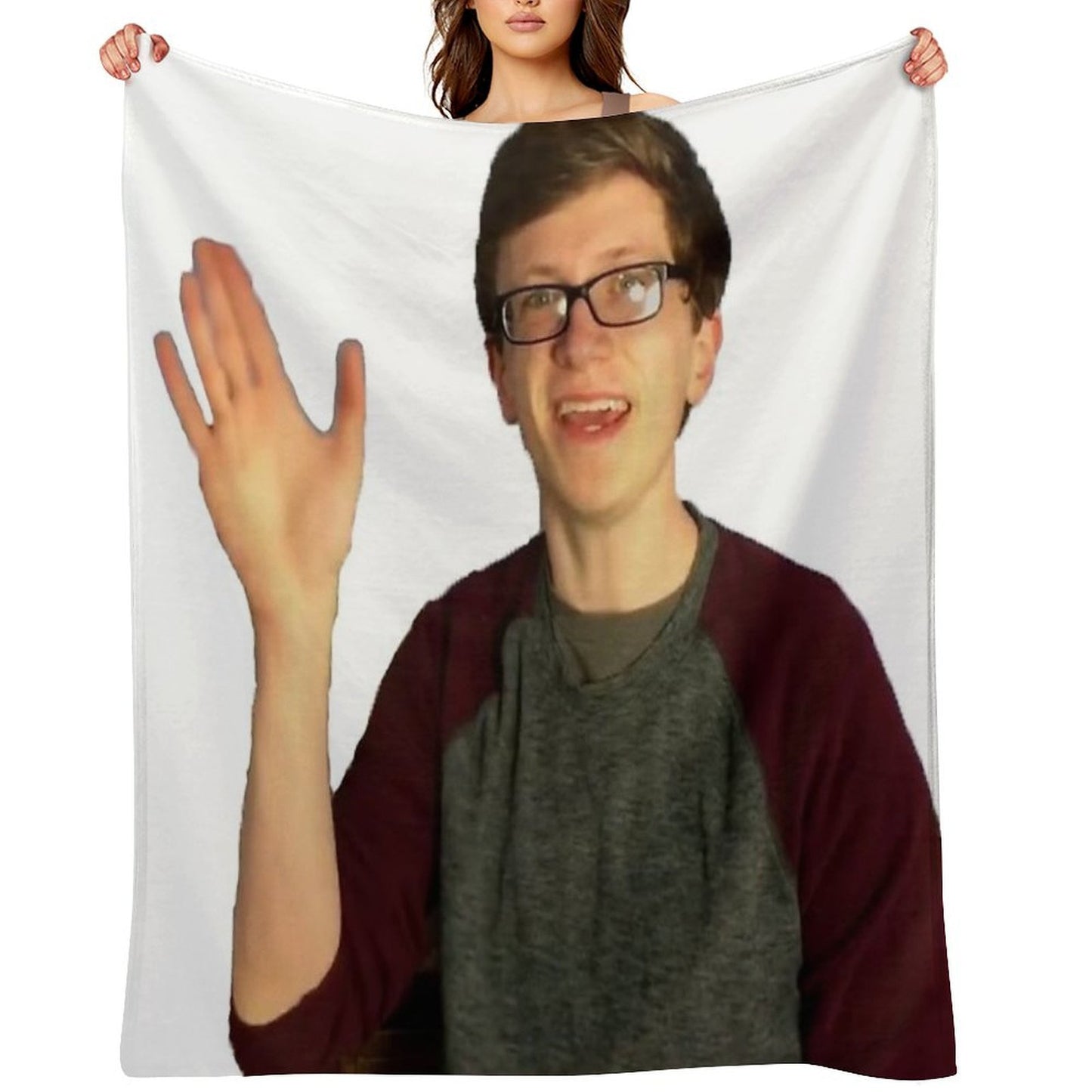 Scott The Woz Comfort Throw Blanket