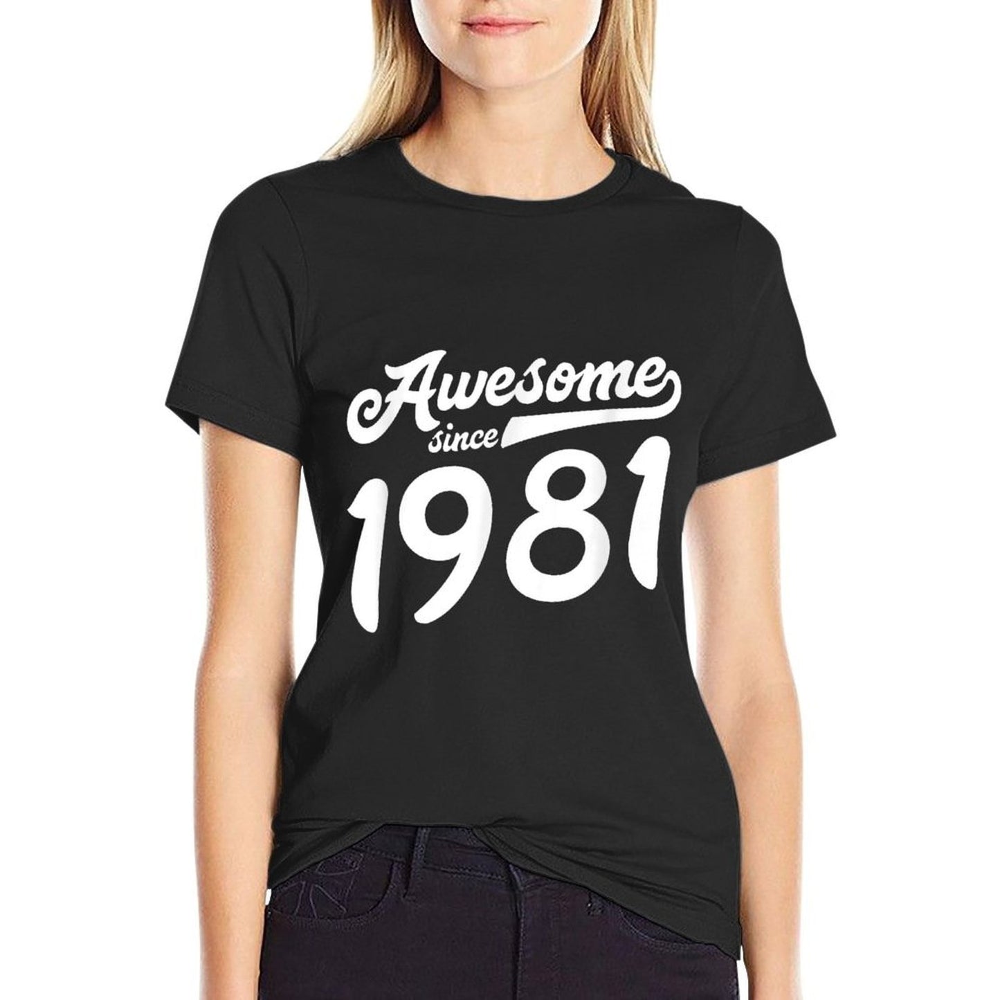 40th Birthday Tshirt Men Women Age 40 Year Old Gift Dad Son  Easy-care T-Shirt