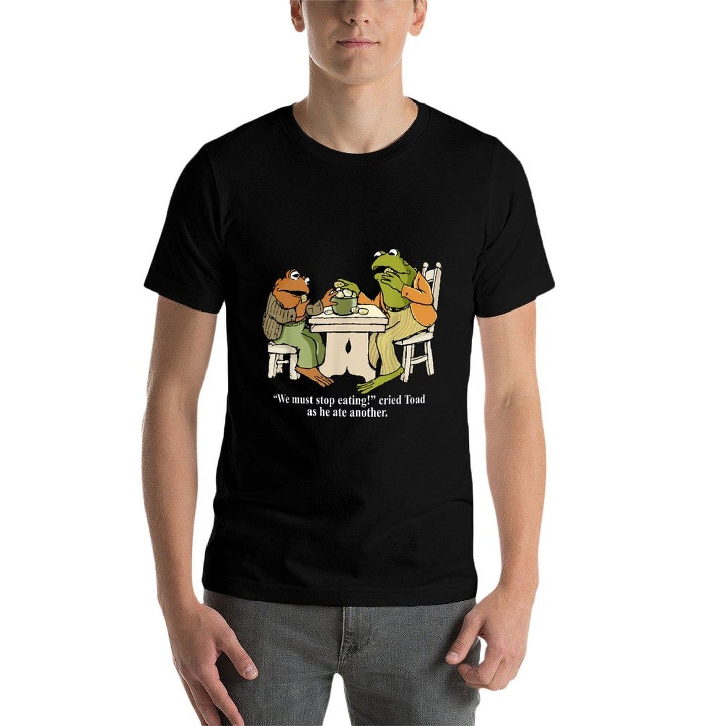 We Must Stop Eating Toad As He Ate Another Frog Men Toad Odor-resistant T-Shirt