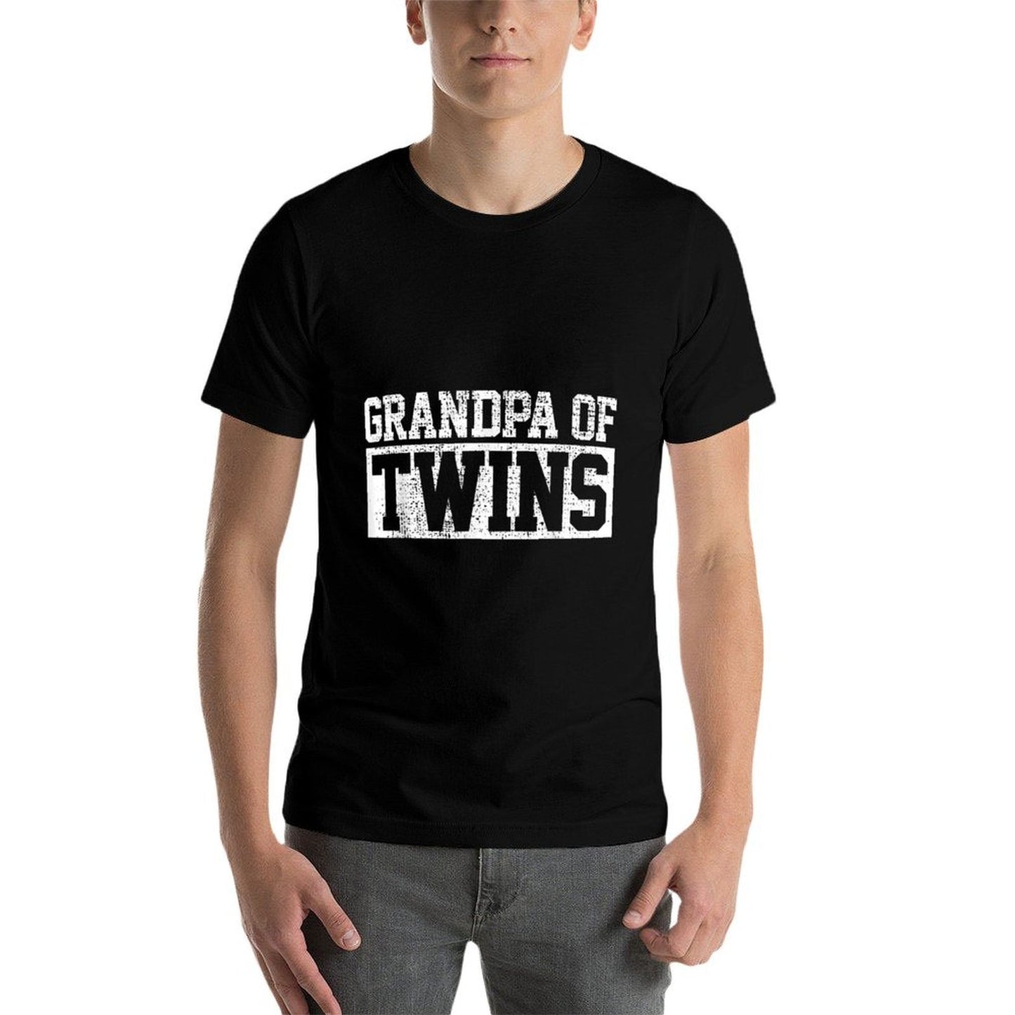 Twins Grandpa Grandfather Breathable T-Shirt