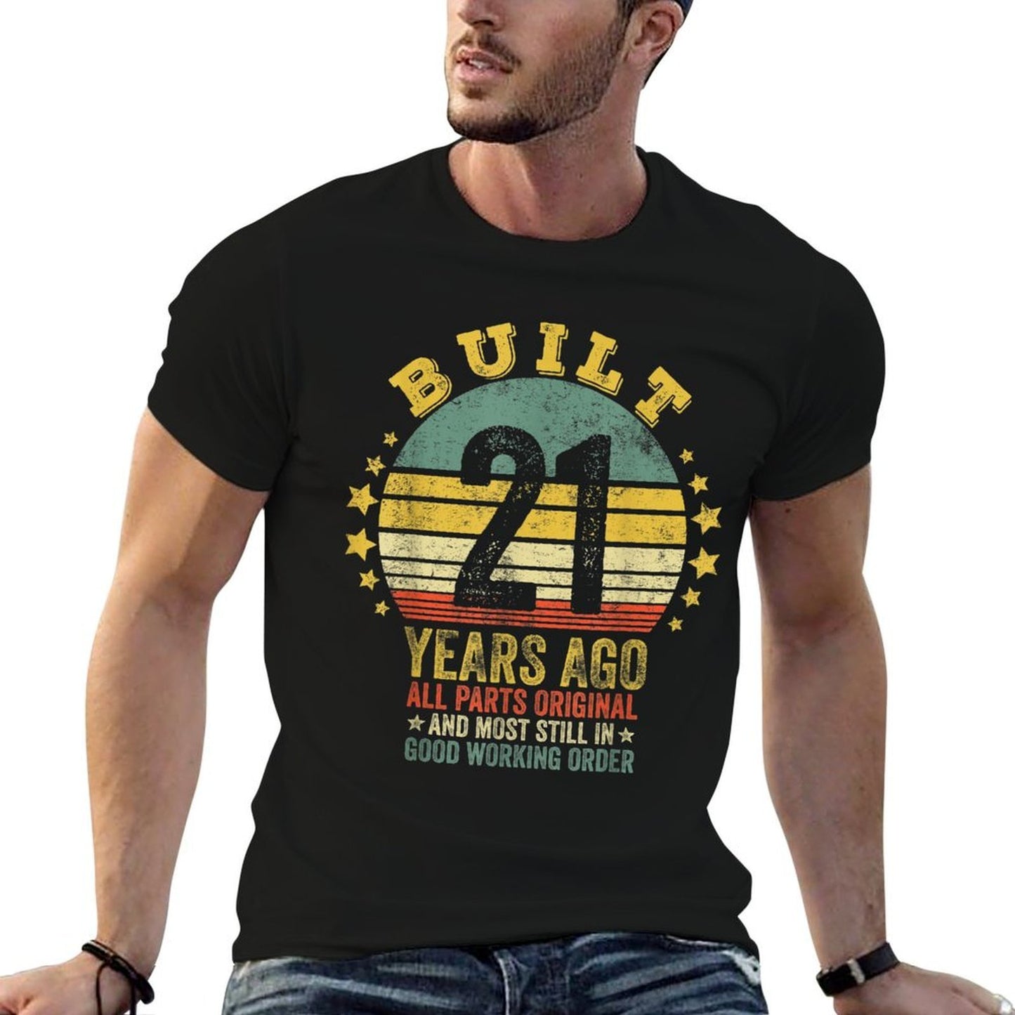 21 Year Old Gifts Vintage 2001 Limited Edition 21st Birthday Moisture-wicking T-Shirt
