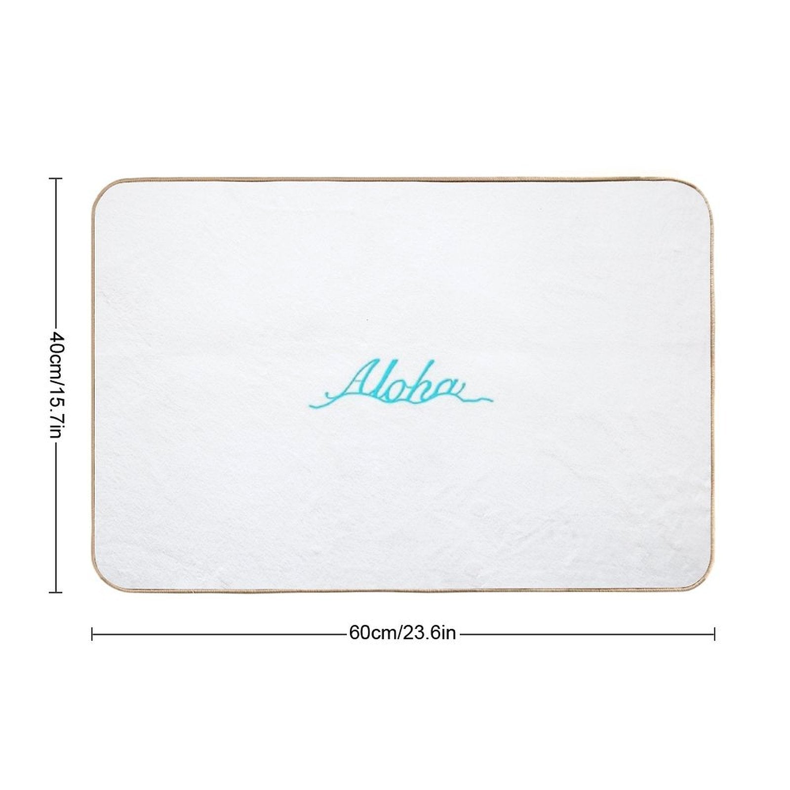 Aloha  Absorbent Bath Mat