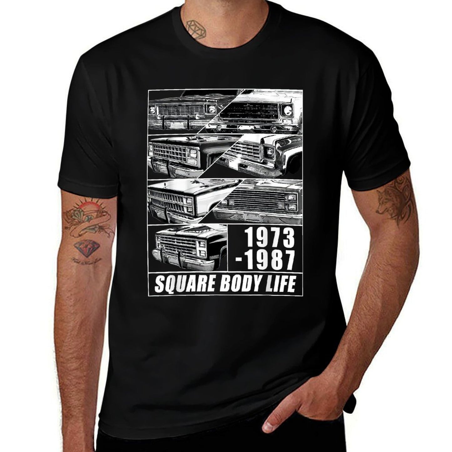 1973-1987 Square Body Truck Squarebody C10 K10 Quick-drying T-Shirt