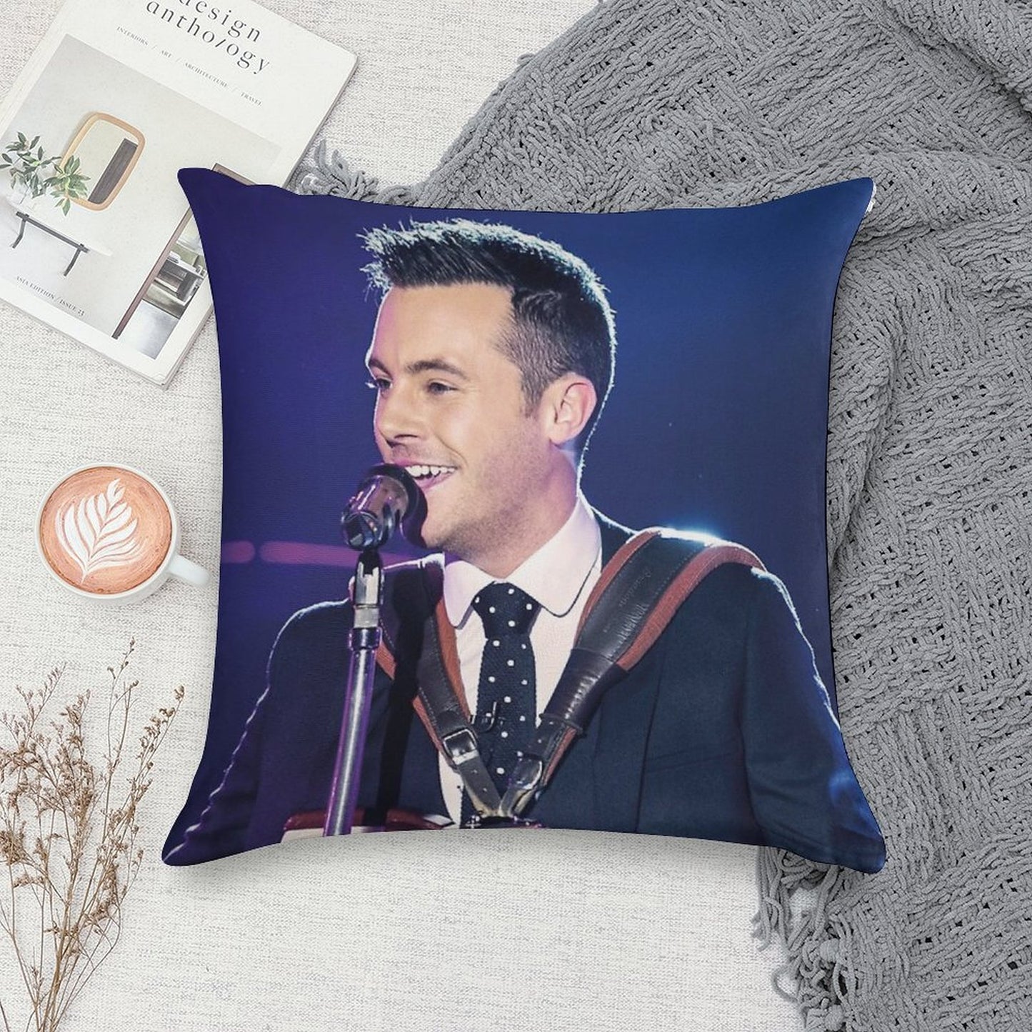 Nathan Carter Soft Bedroom Essential Throw Pillow