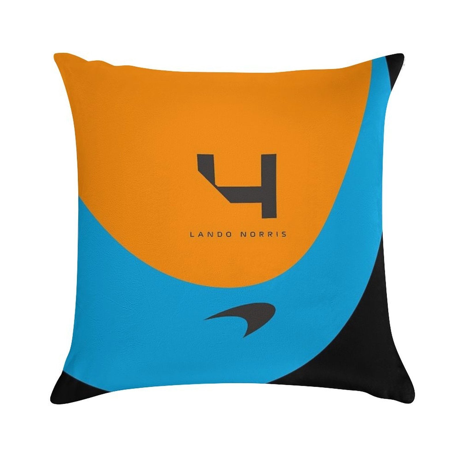 Lando Norris Mclaren Formula 1 Team Inspired Iphone Cover And Samsung Mobile Case Best Gift for F1 Fans Soft Skin-Friendly Throw Pillow