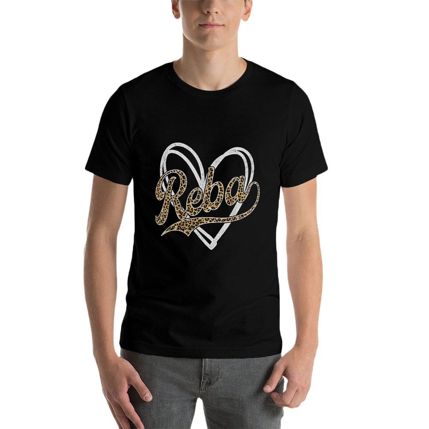 Vintage Reba Name Retro Style 70s 80s First For Men Women Lightweight T-Shirt