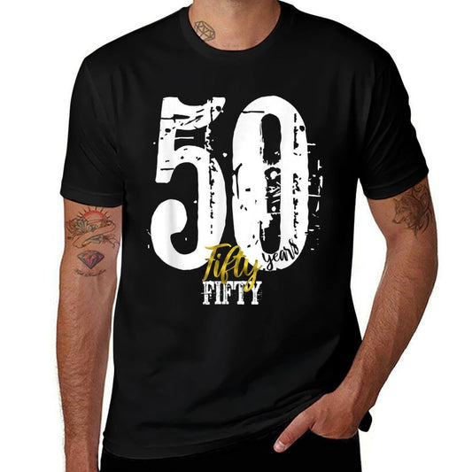 50 Fifty 50 Year Old 1972 Funny 50th Birthday Gift  Quick-drying T-Shirt