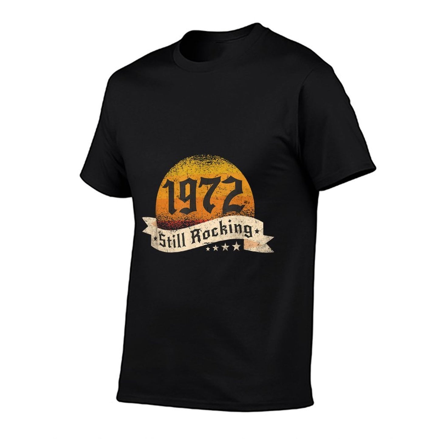 1972 Still Rocking Sunset - Distressed 50th Birthday Odor-resistant T-Shirt