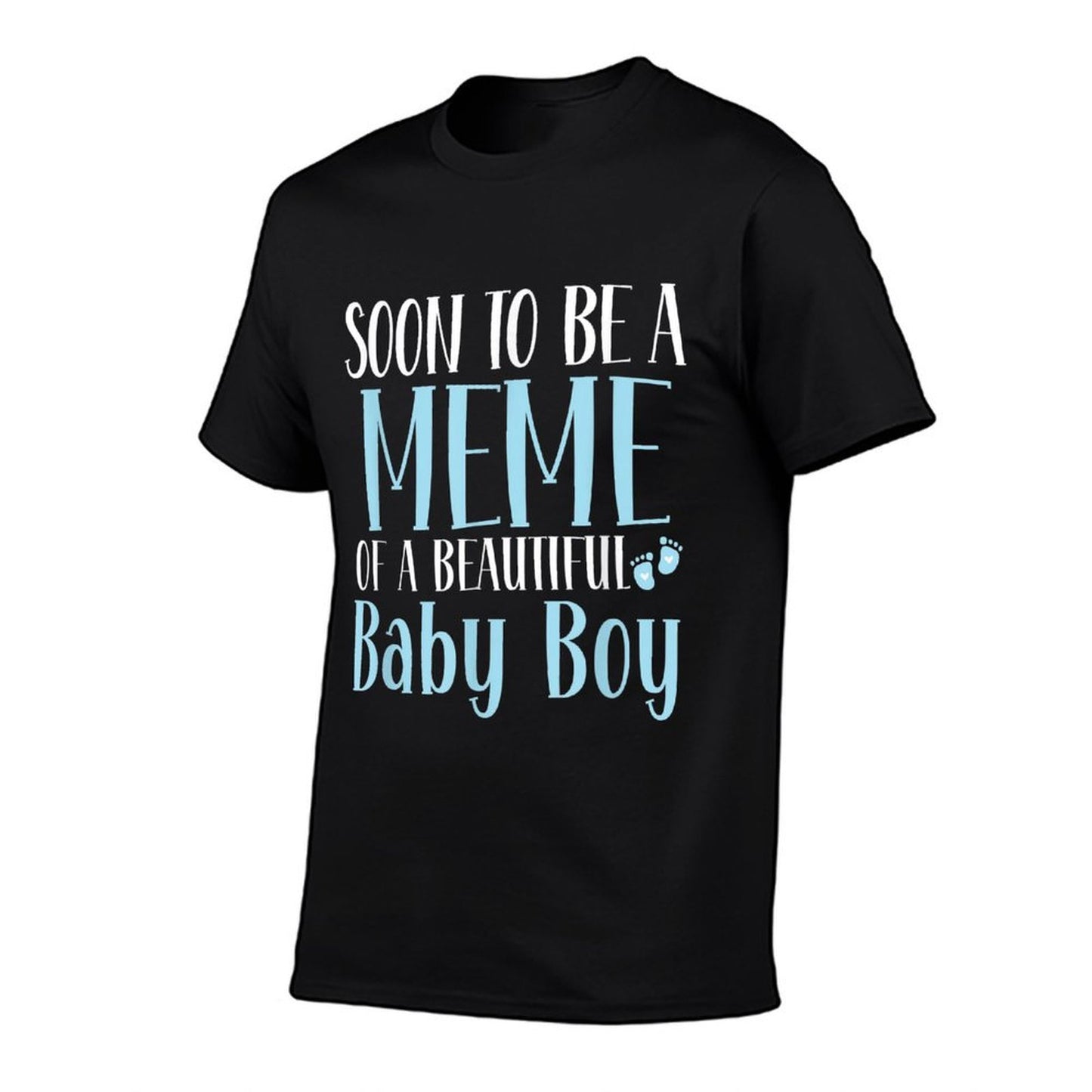 Soon To Be A Meme Of A Beautiful Baby Boy - Birthday Party Easy-care T-Shirt