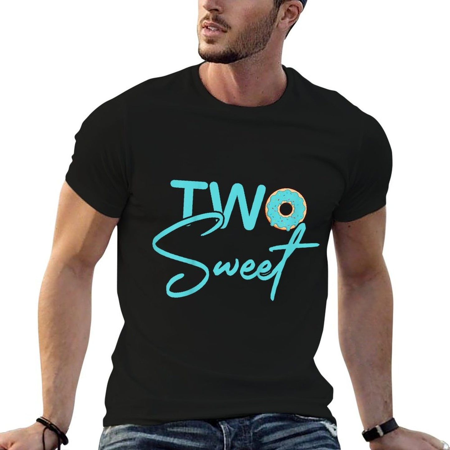 TWO SWEET 2 YEAR OLD 2nd Birthday Gift Toddler Donut Quick-drying T-Shirt