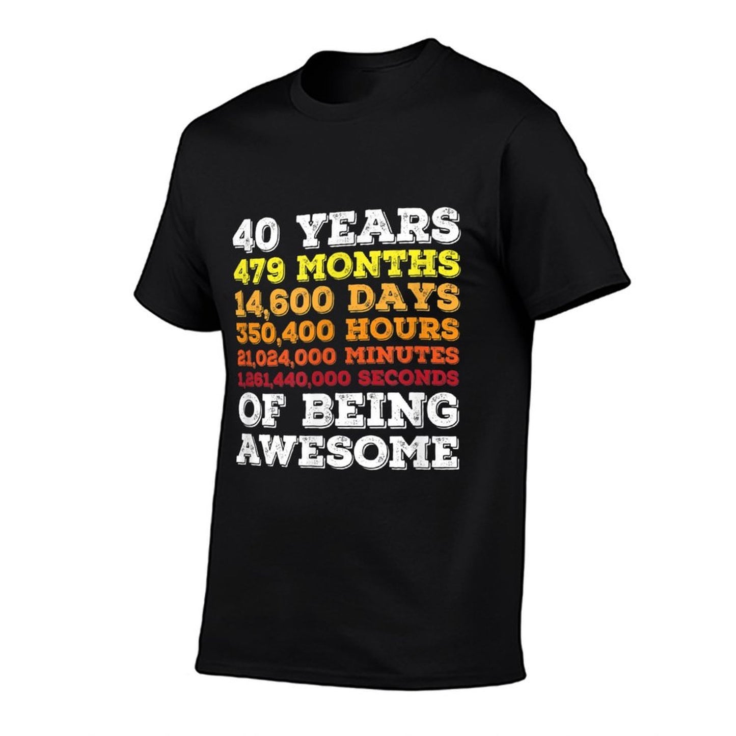 40 Years 479 Months Retro Vintage 40th Birthday Vintage-inspired T-Shirt