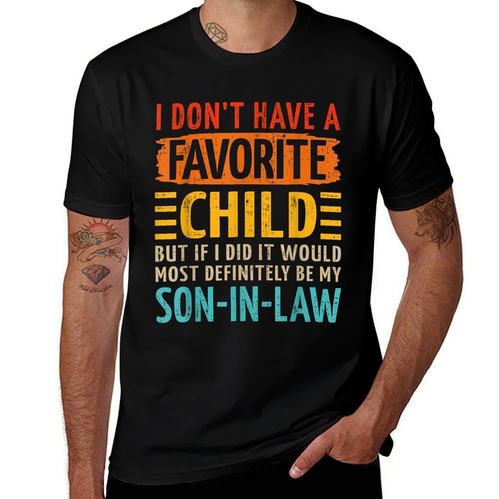 Favorite Child Son-in-law for Mother-in-law Mothers Day Lightweight T-Shirt