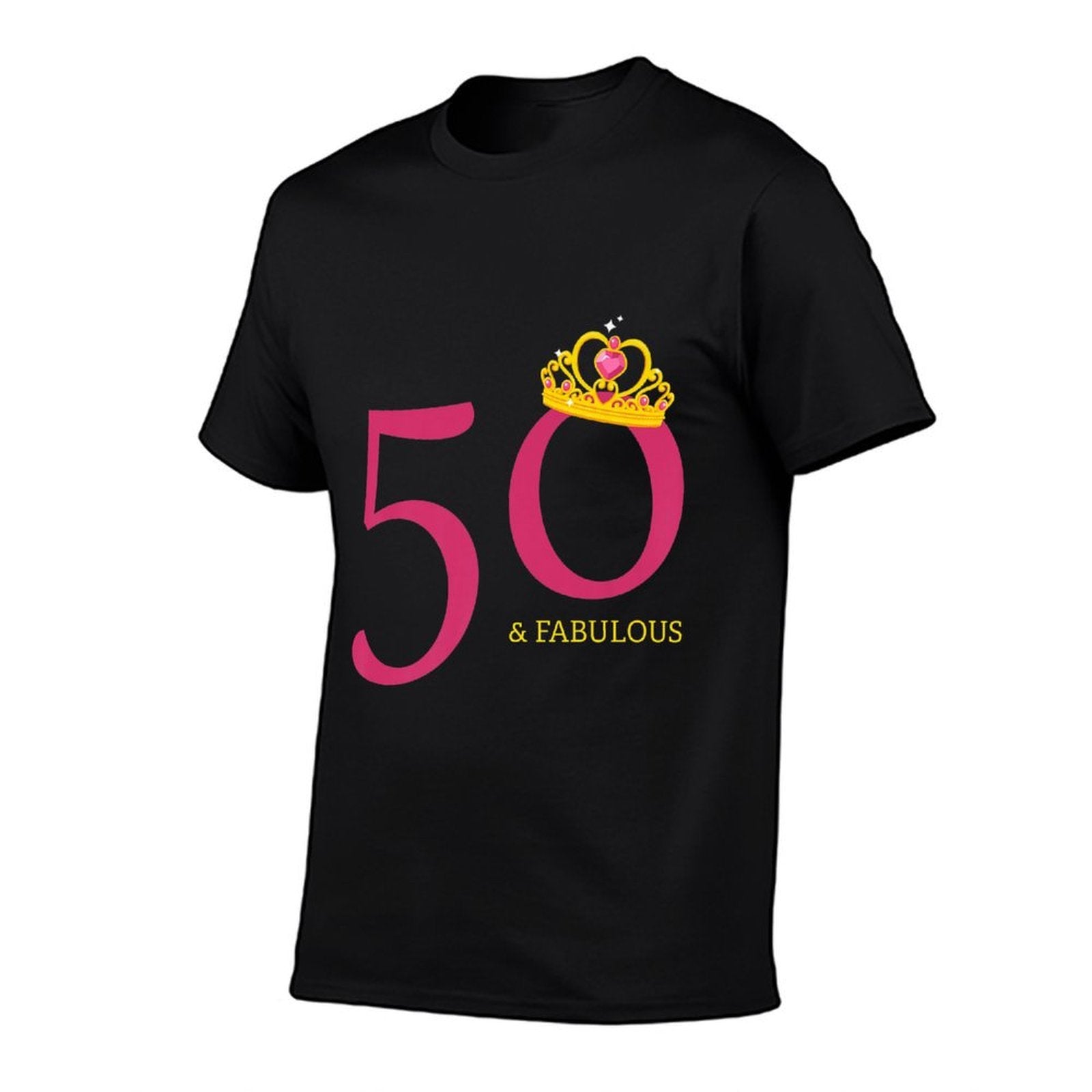 50th Birthday & Fabulous  Queen Women Ladies Gifts  Classic T-Shirt