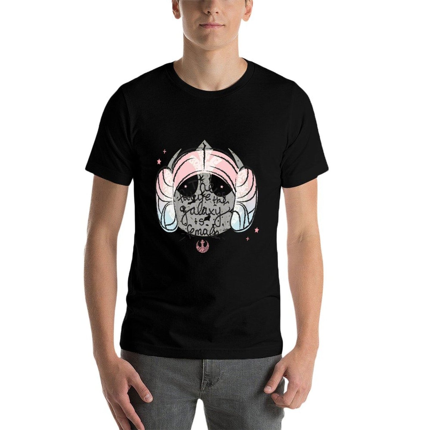 Star Wars Classic Princess Leia The Future Galaxy Is Female Polyester Blend T-Shirt