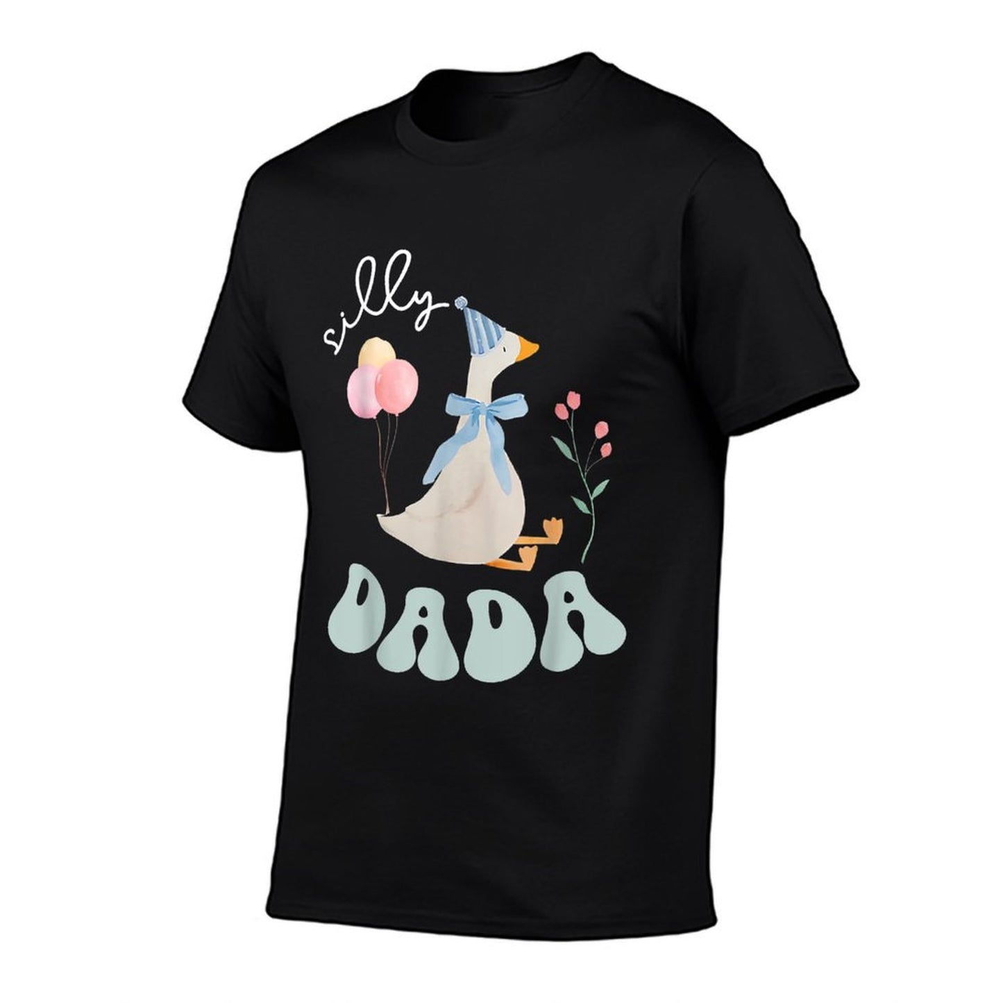 Silly Dada Silly Goose Dad Birthday Family Matching Party Durable T-Shirt